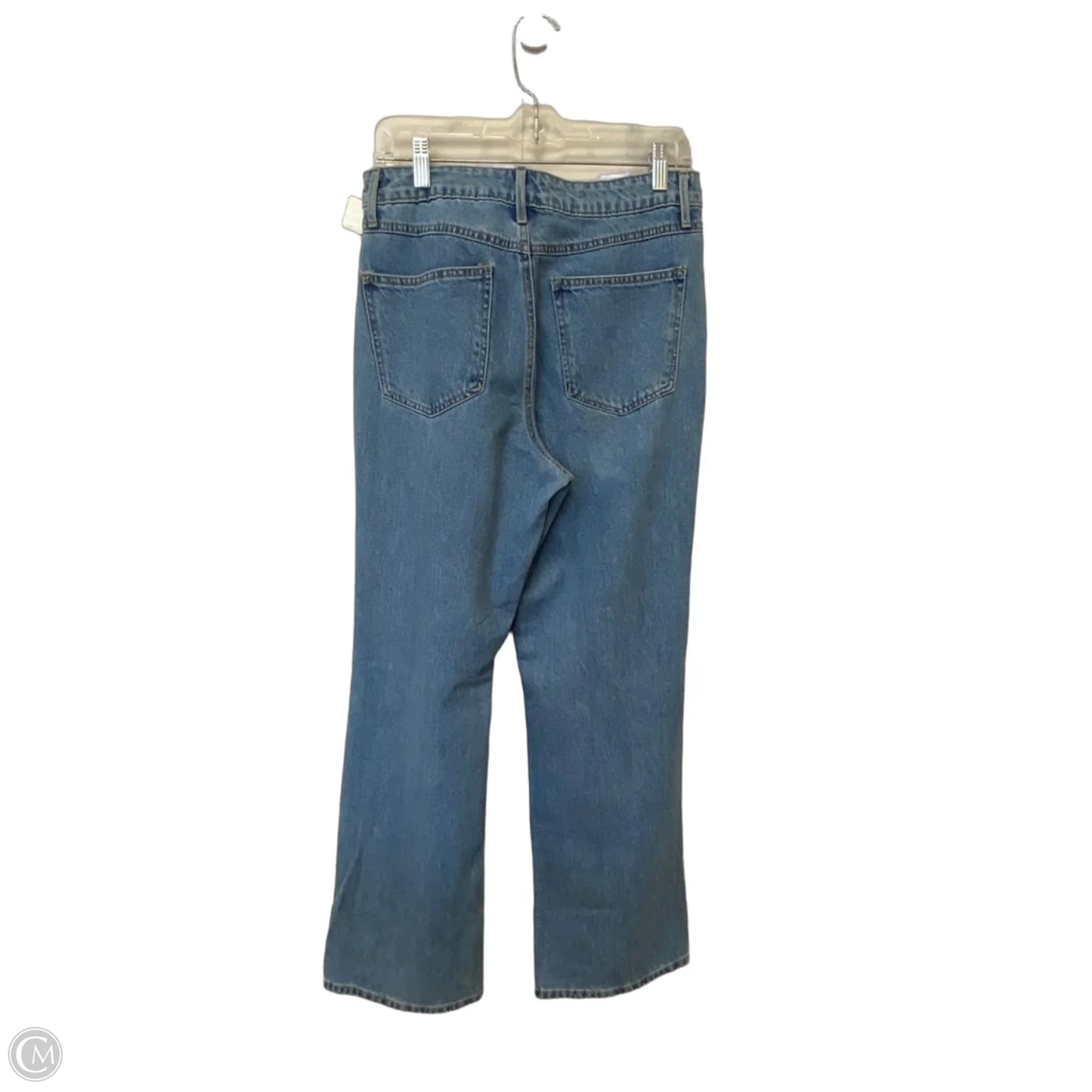 Jeans Straight By Forever 21 In Blue, Size: 4