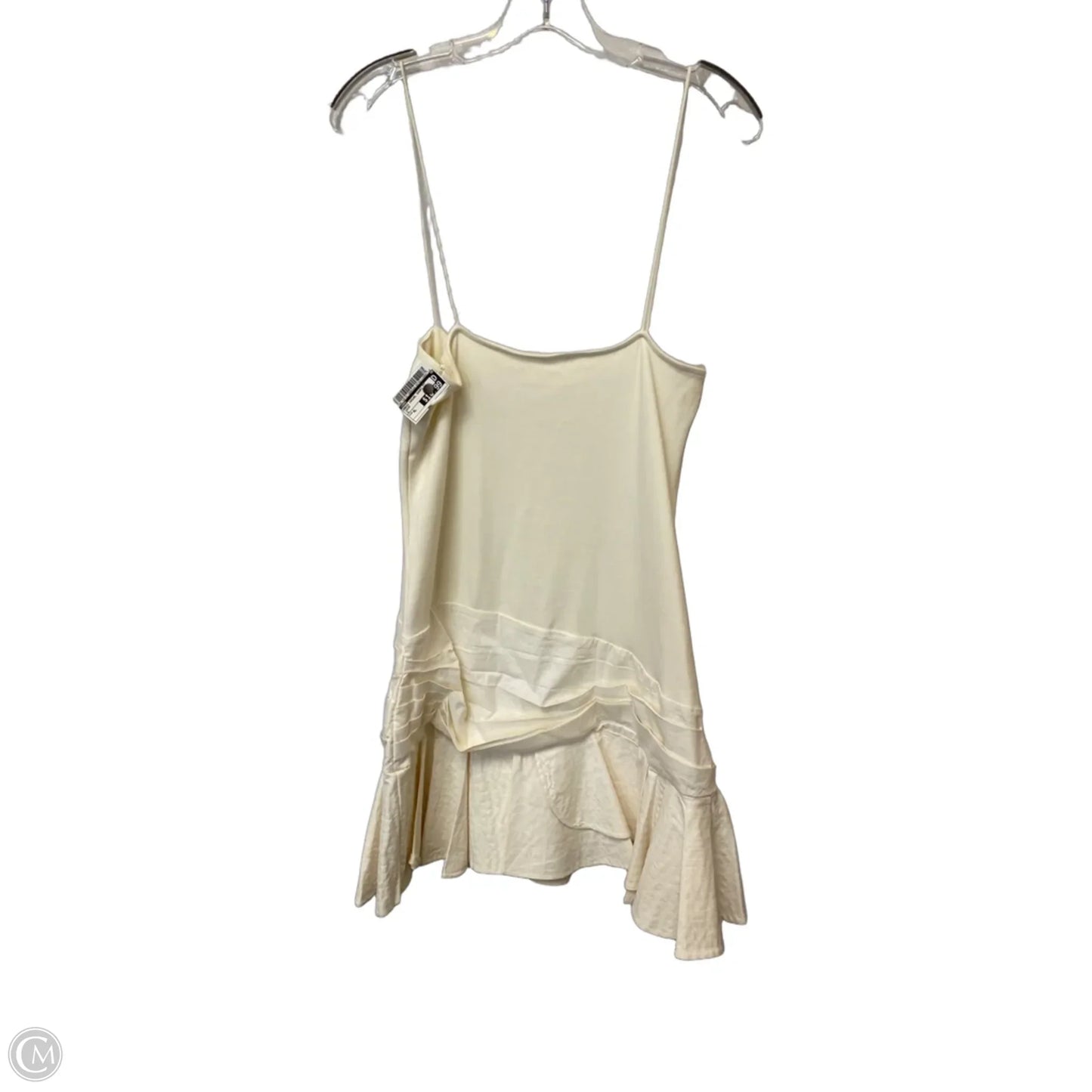 Dress Casual Short By Zara In Cream, Size: Xl
