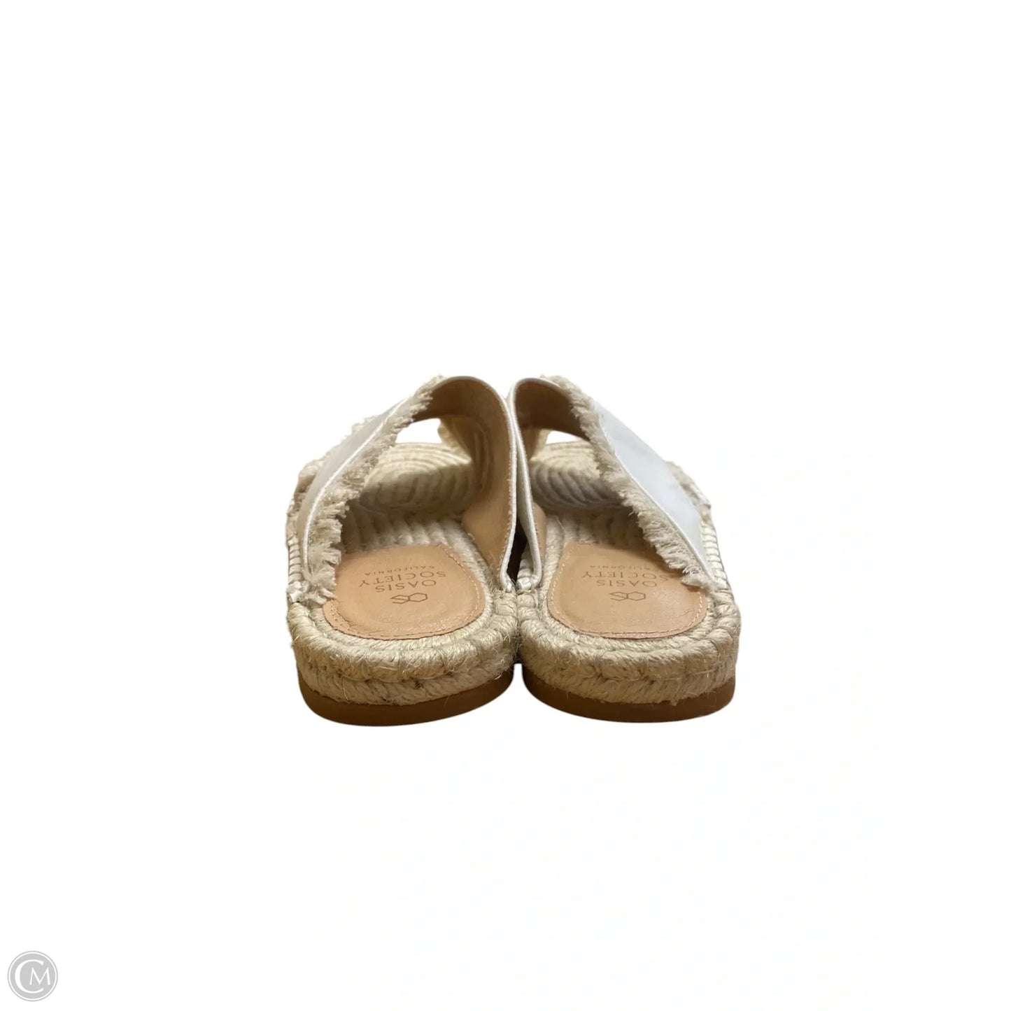 Sandals Flats By Oasis Society In White, Size: 8