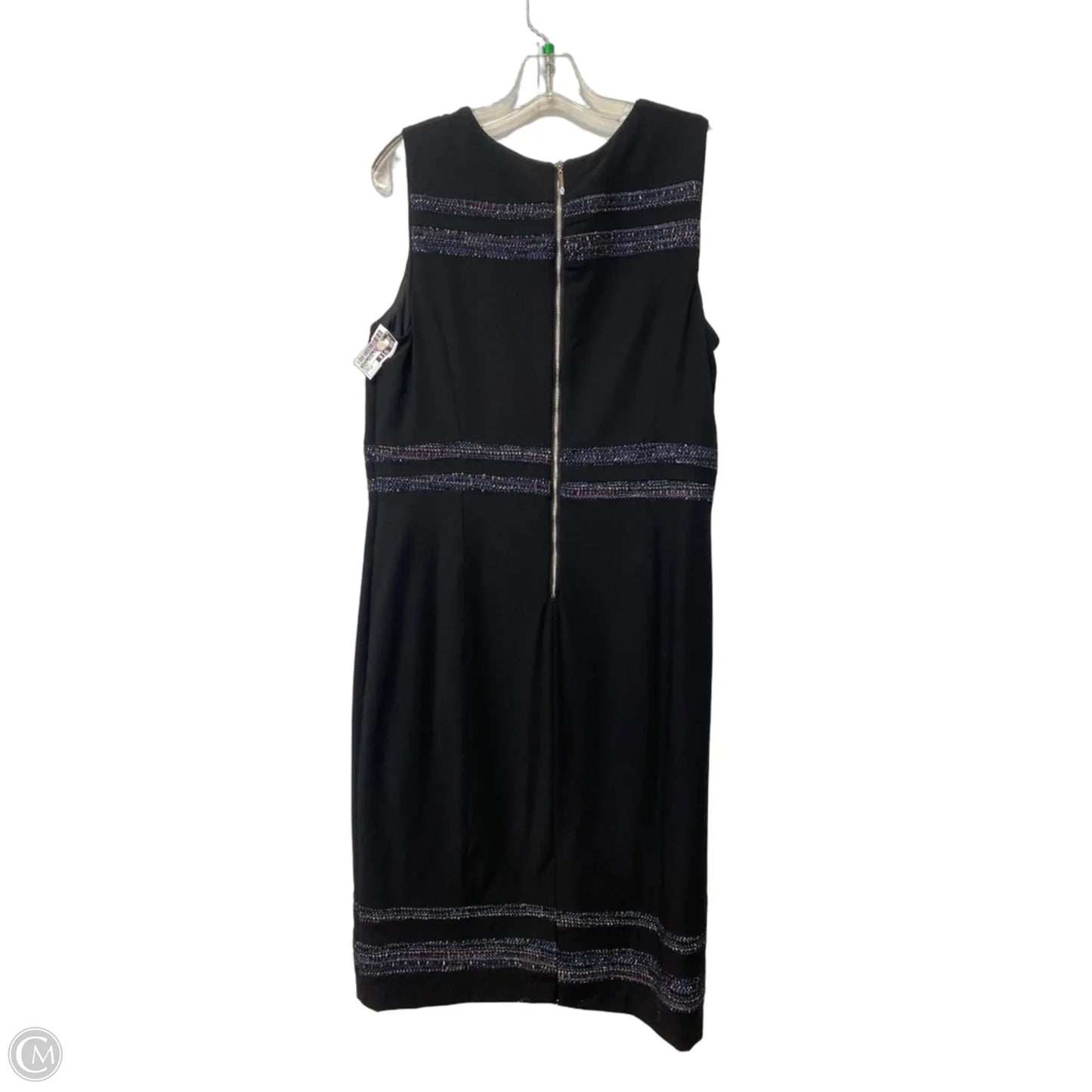 Dress Casual Midi By White House Black Market In Black, Size: 14