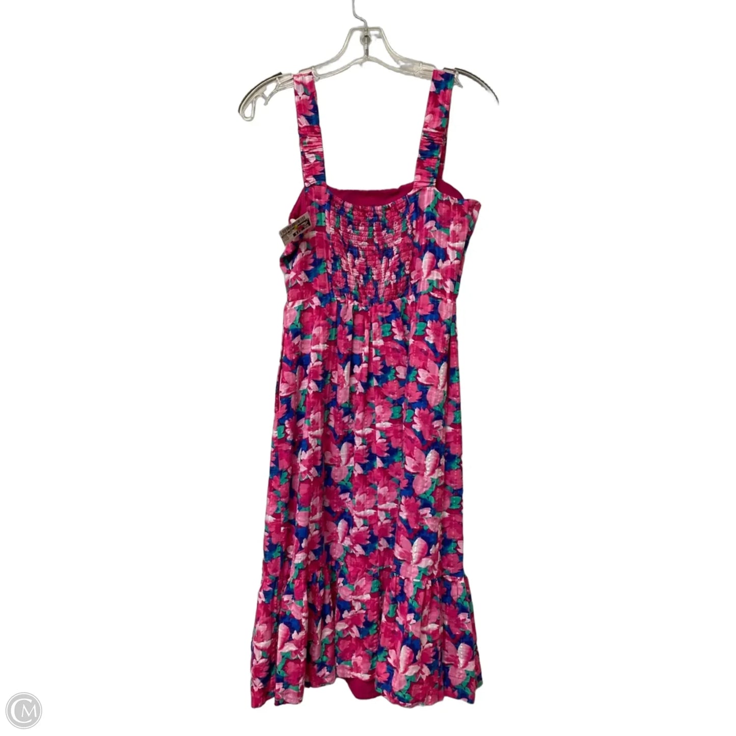 Dress Casual Midi By Draper James Rsvp In Floral Print, Size: Xs