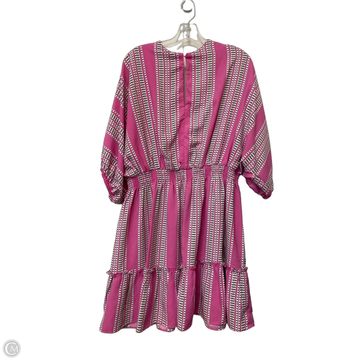 Dress Casual Midi By Taylor In Pink, Size: 16