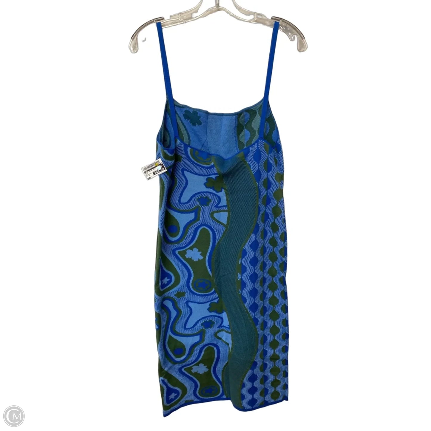 Dress Casual Midi By Cma In Blue, Size: 10