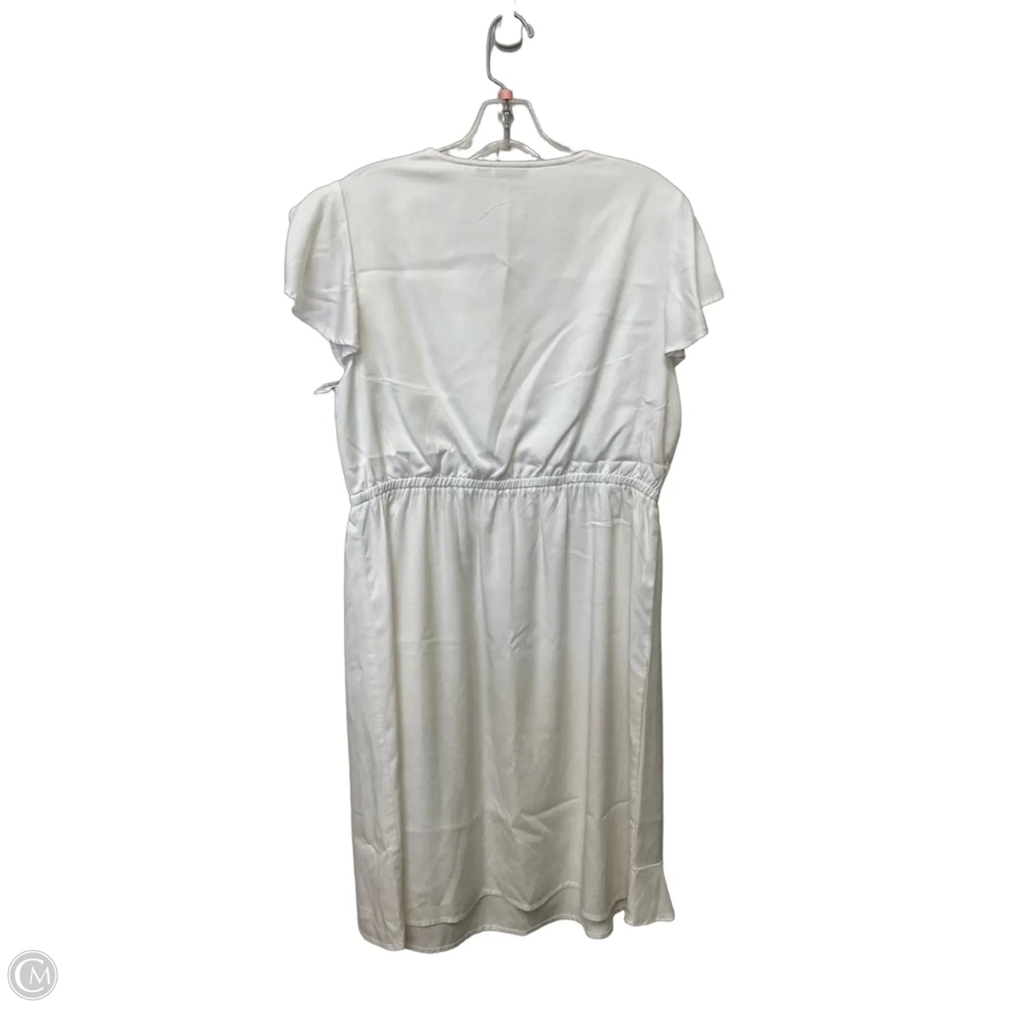 Dress Casual Midi By Kim Rogers In White, Size: Mp