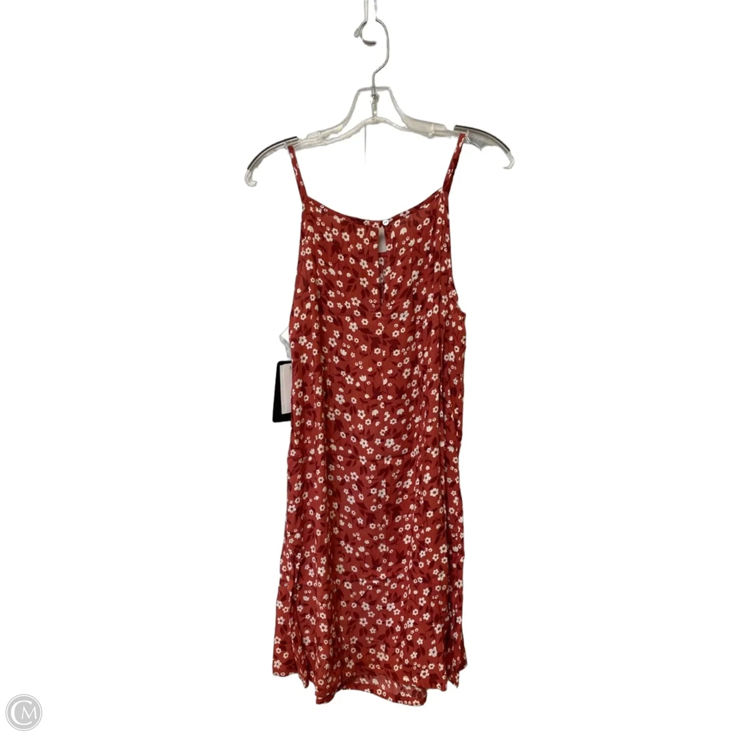 Dress Casual Short By Clothes Mentor In Floral Print, Size: Xl