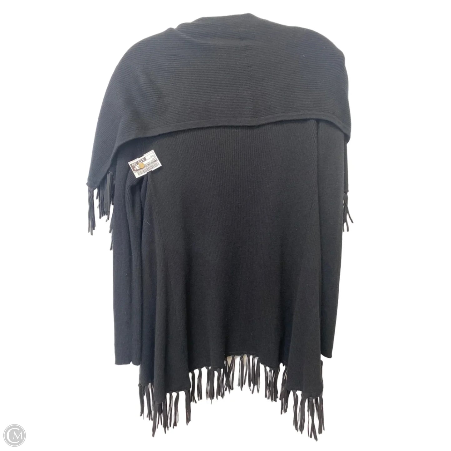 Sweater Cardigan By Clothes Mentor In Black, Size: M