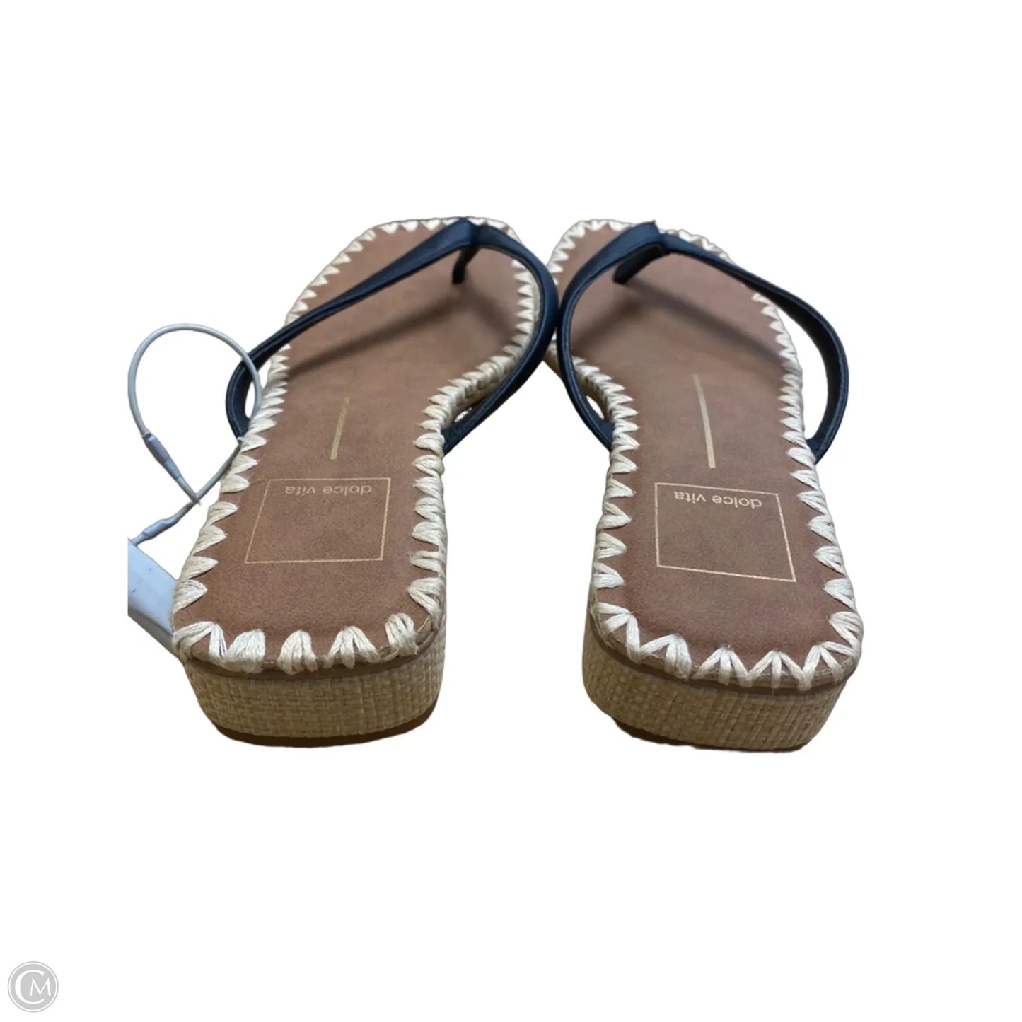 Sandals Flip Flops By Dolce Vita In Black, Size: 7