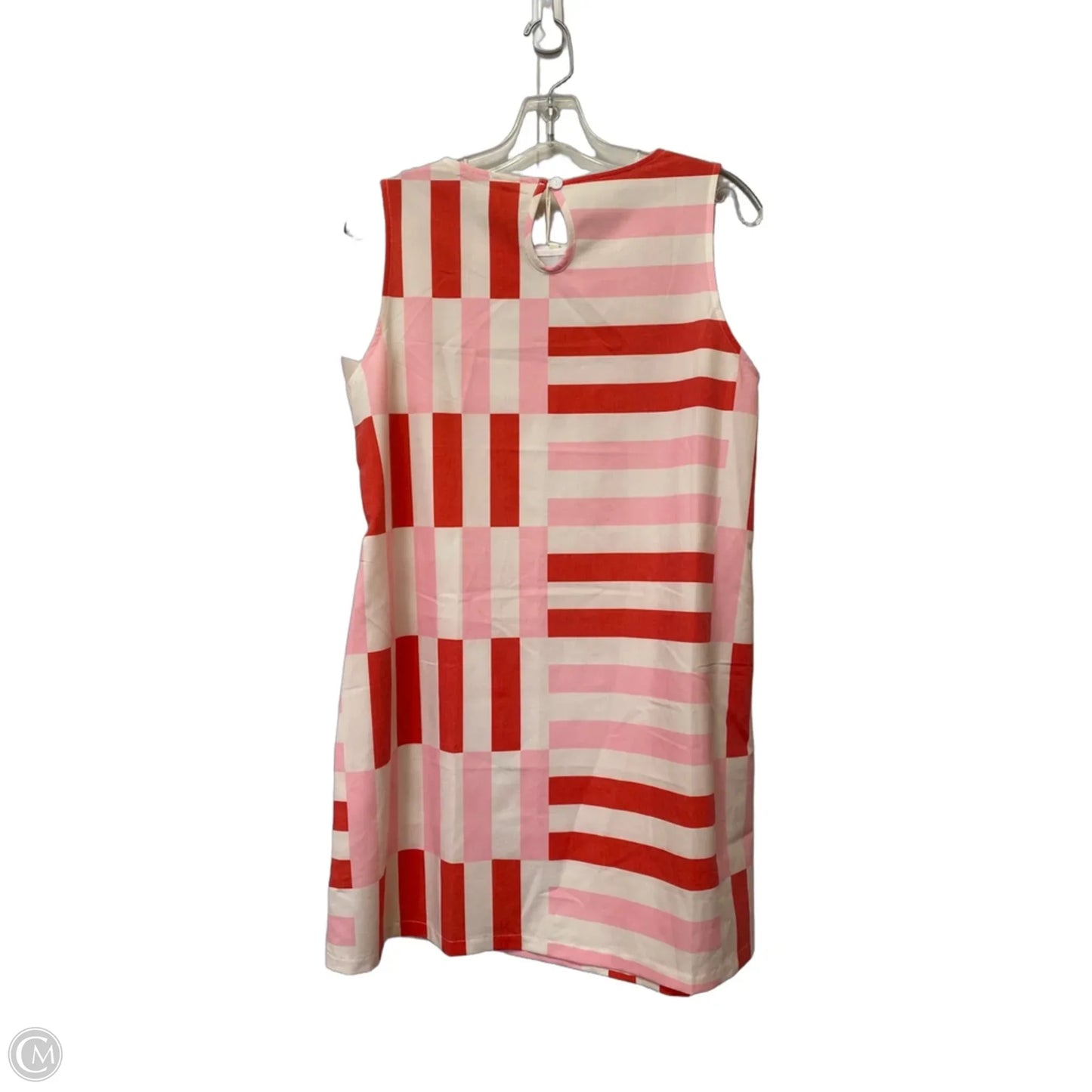 Dress Casual Midi By Cmf In Pink, Size: M