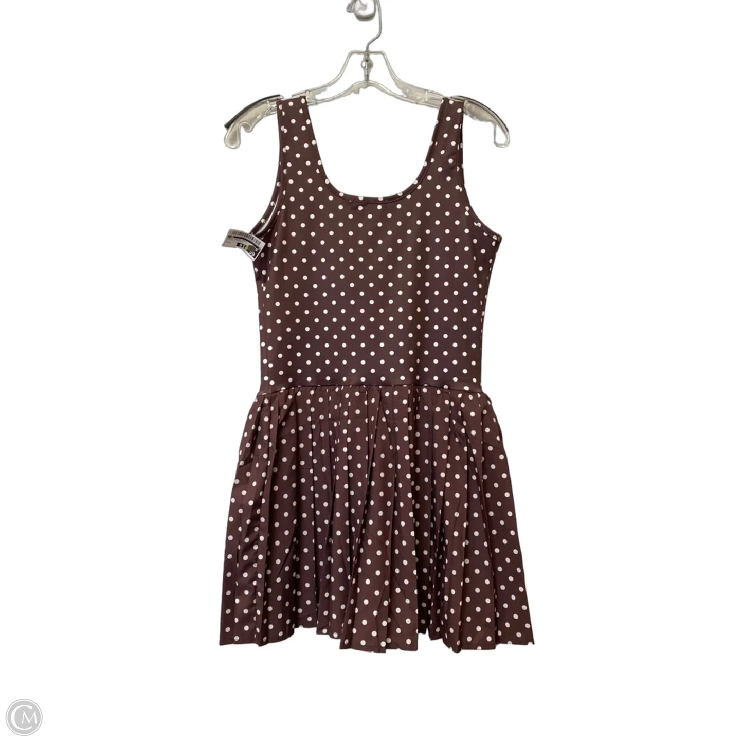 Dress Casual Midi By Cme In Polkadot Pattern, Size: M