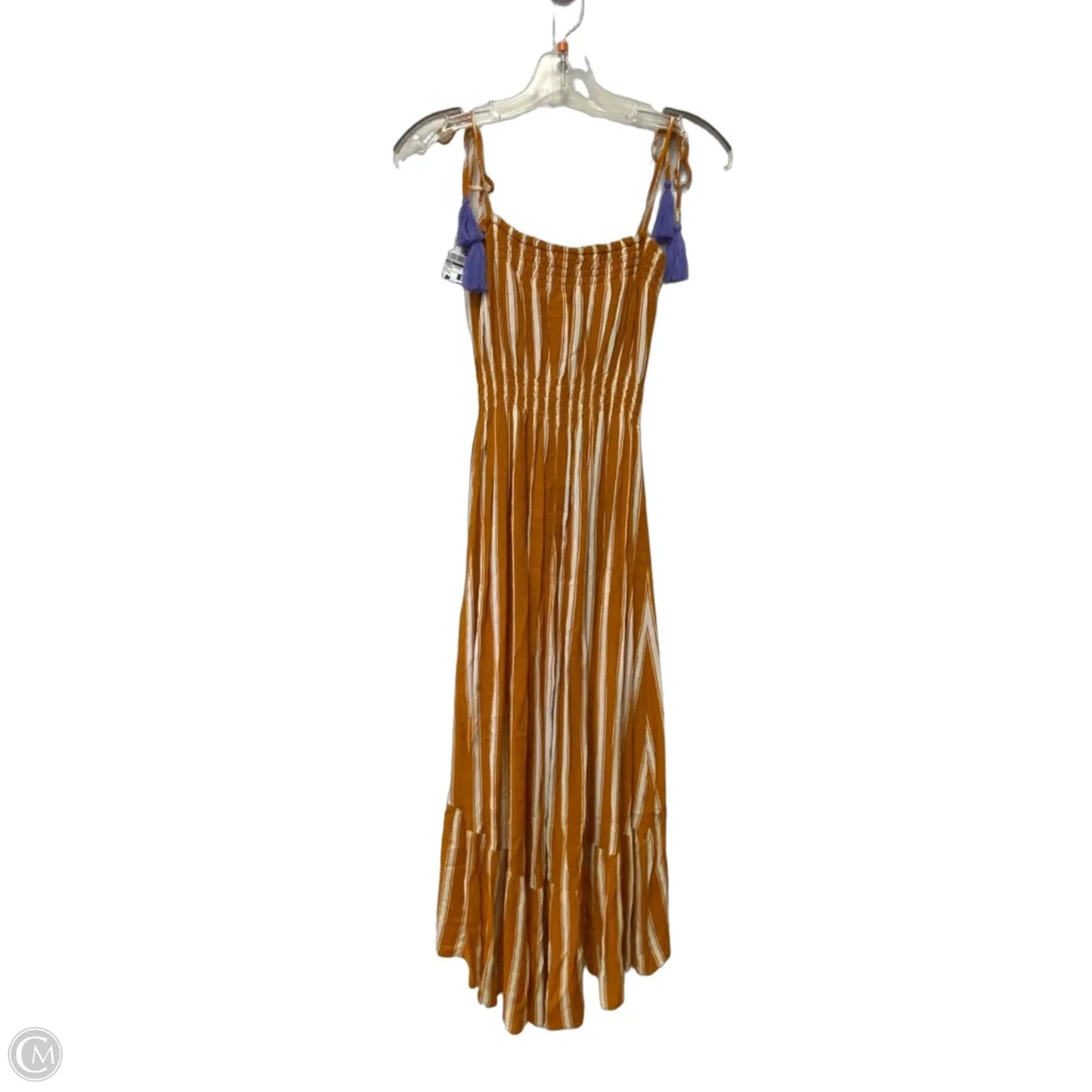 Dress Casual Midi By Thml In Orange, Size: S