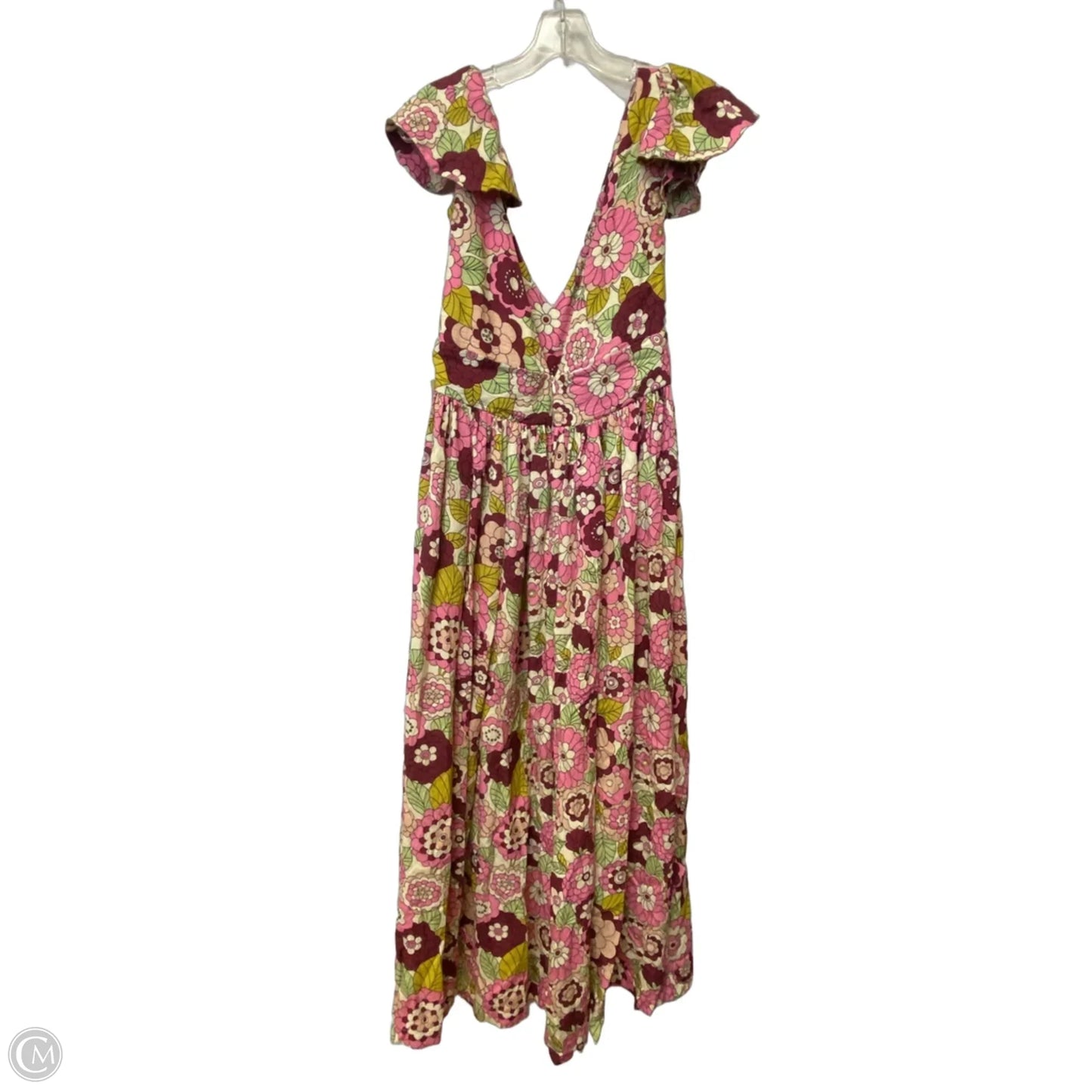 Dress Casual Maxi By Cmb In Floral Print, Size: M