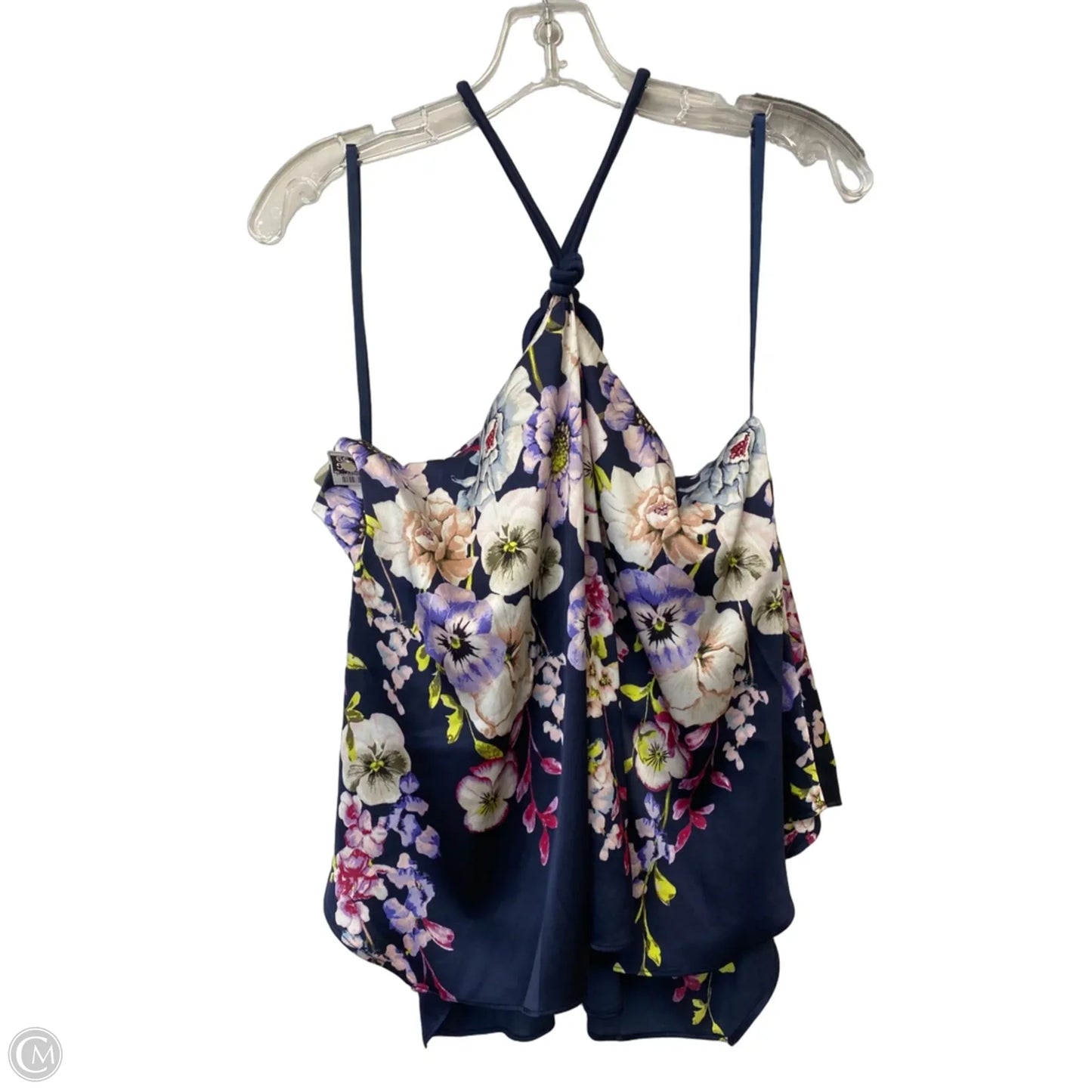 Top Sleeveless By White House Black Market In Floral Print, Size: L