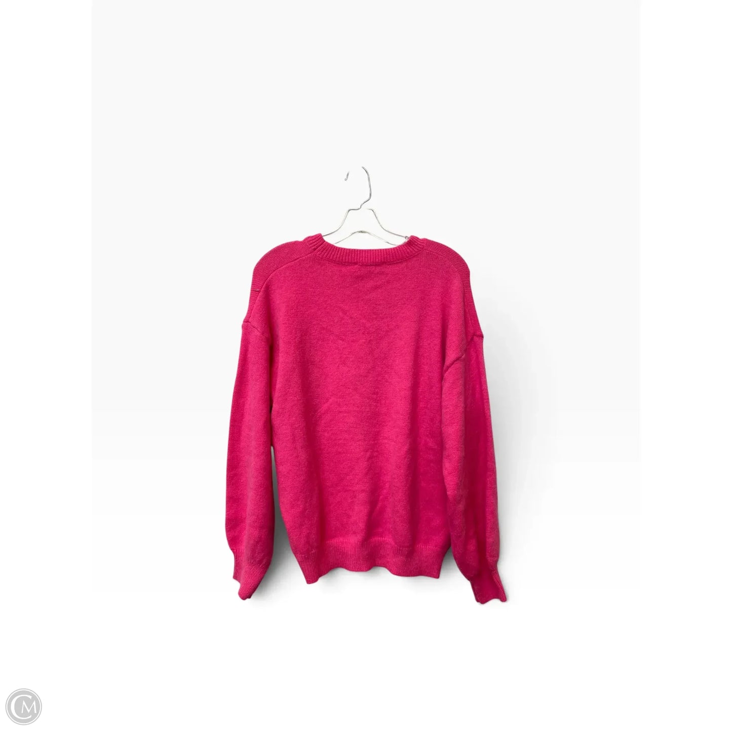 Sweater By Blue B In Pink, Size: M