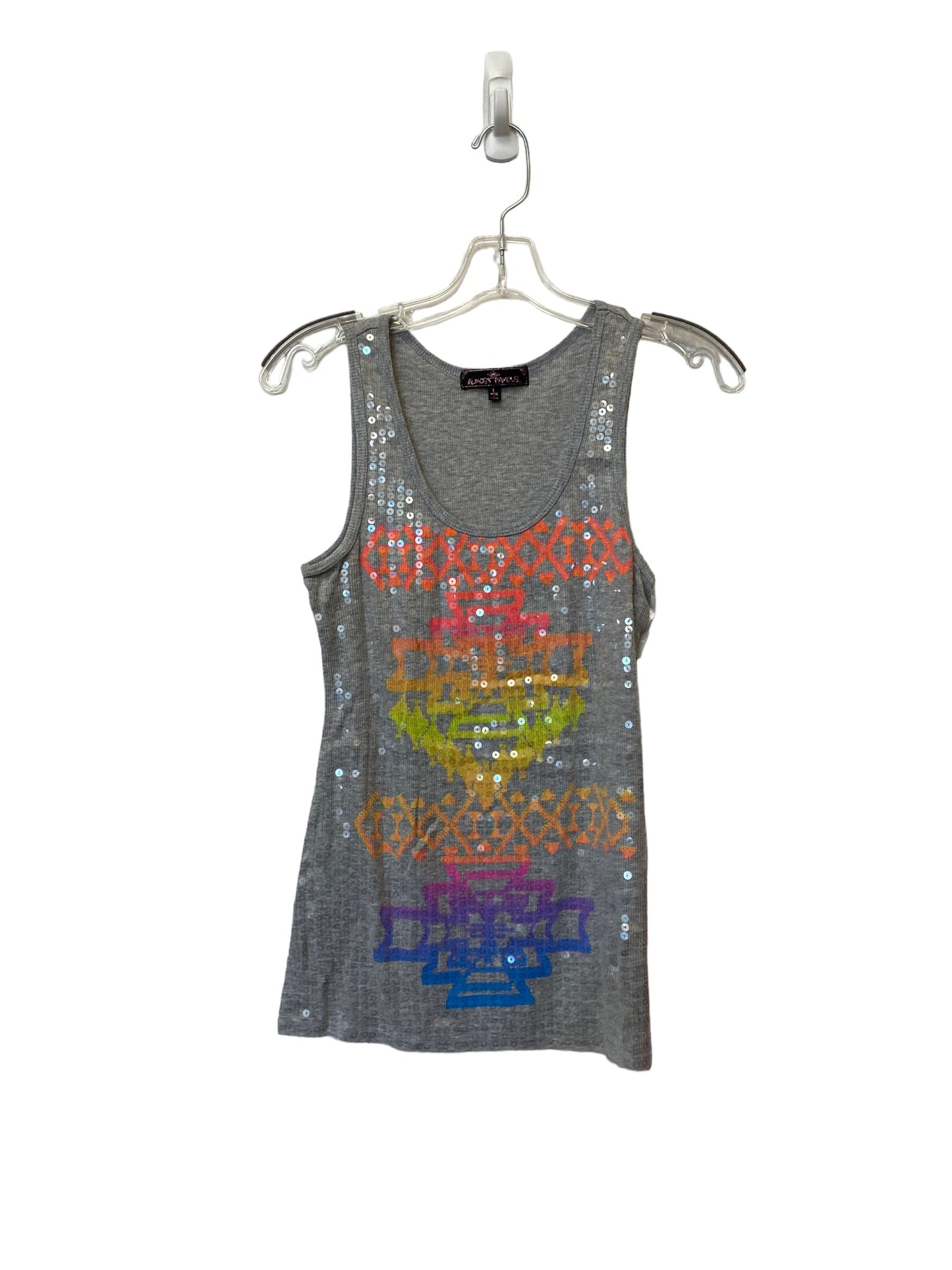 Top Sleeveless By Almost Famous Size: L
