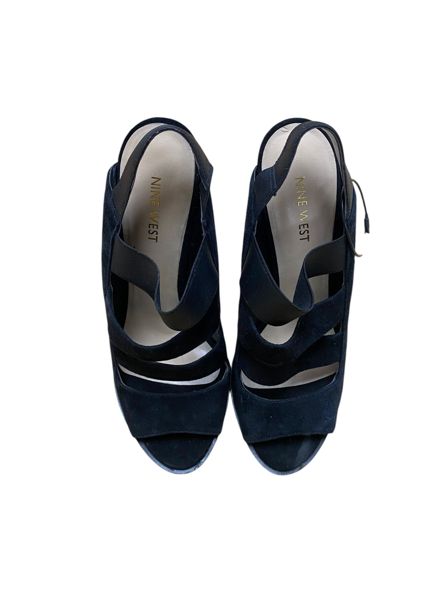 Sandals Heels Stiletto By Nine West Size: 8