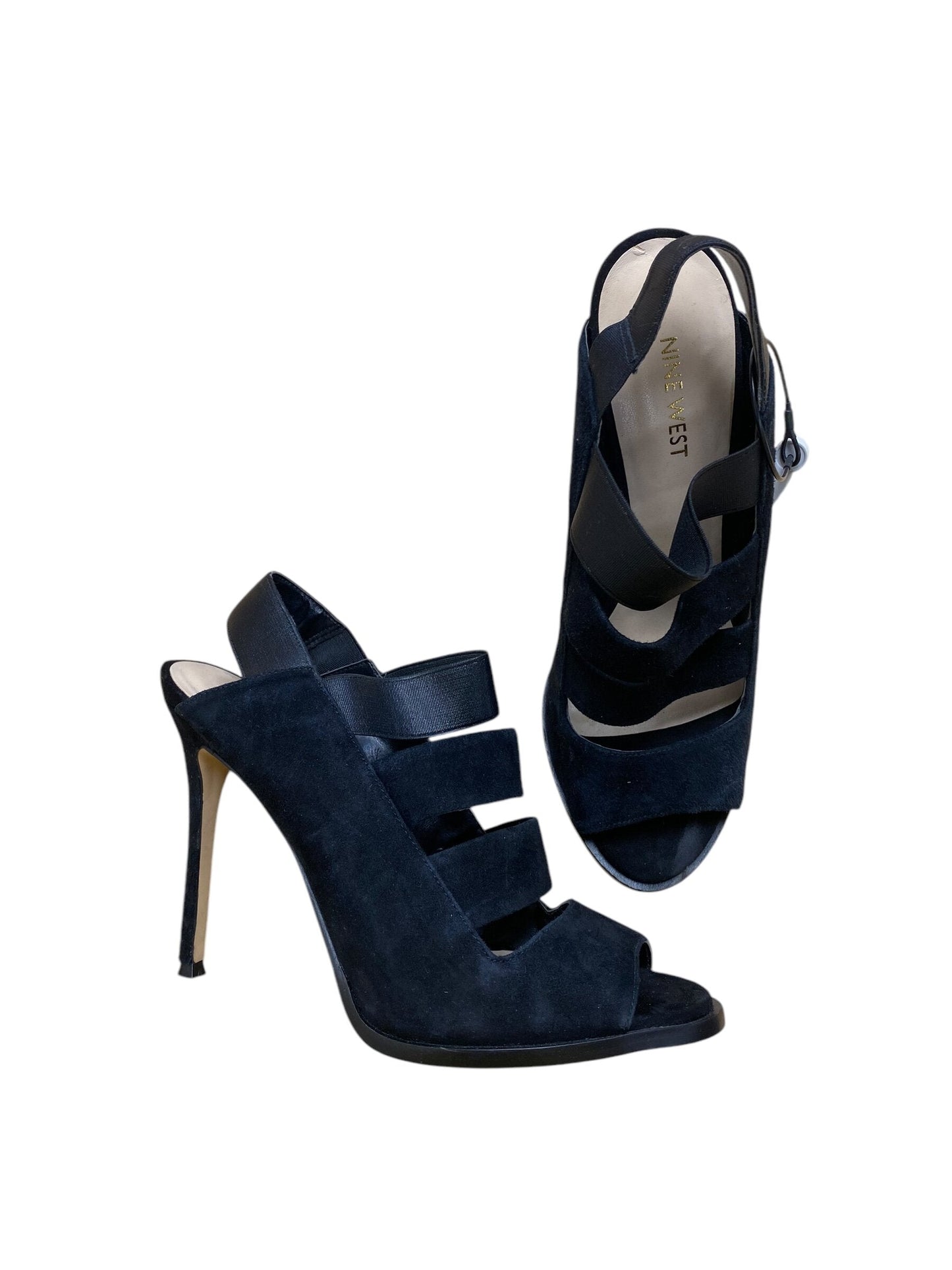 Sandals Heels Stiletto By Nine West Size: 8