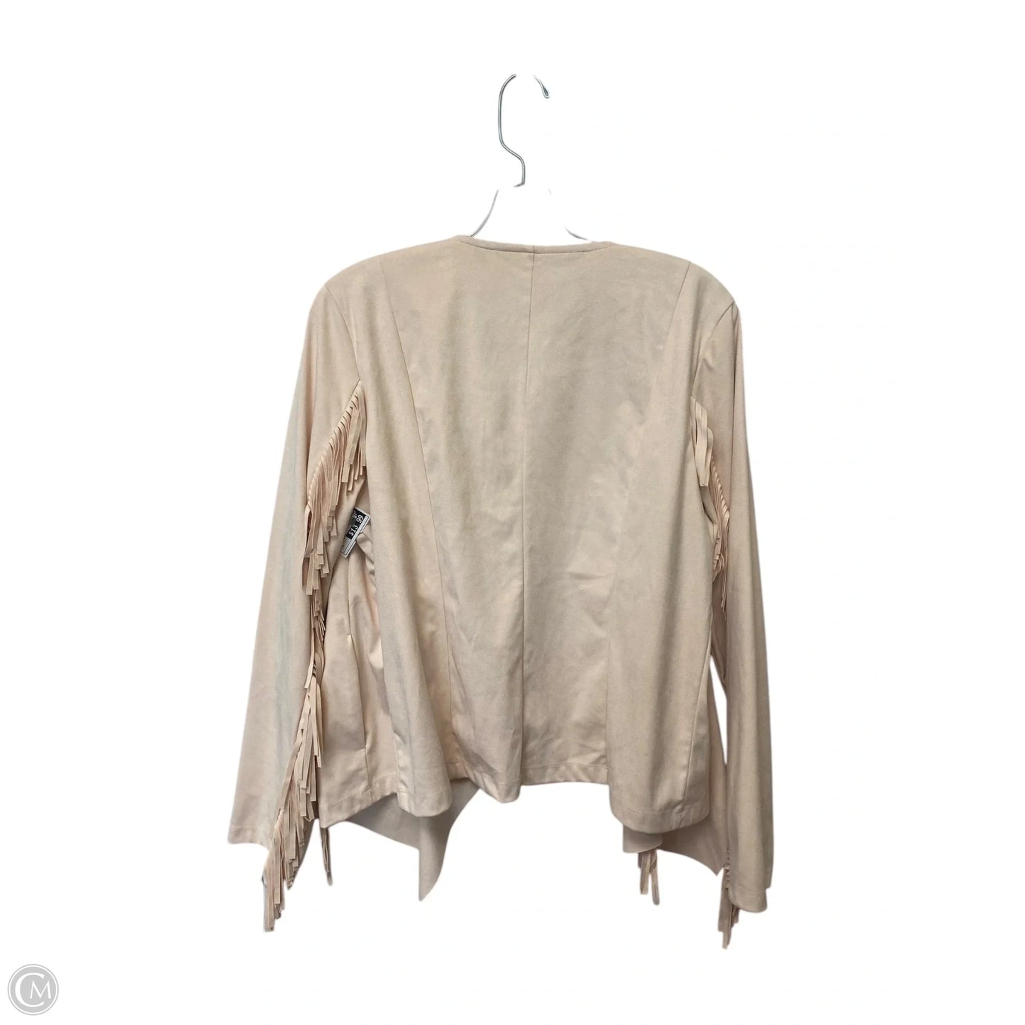 Cardigan By Clothes Mentor In Pink, Size: L