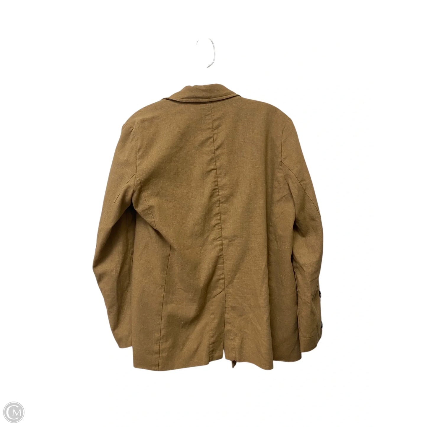 Blazer By Clothes Mentor In Brown, Size: S