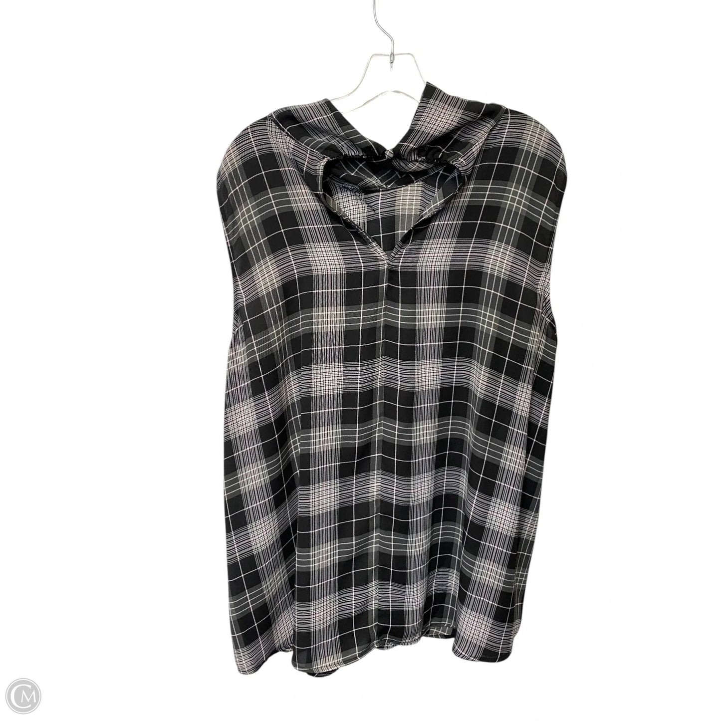 Top Sleeveless By Torrid In Grey, Size: 1x