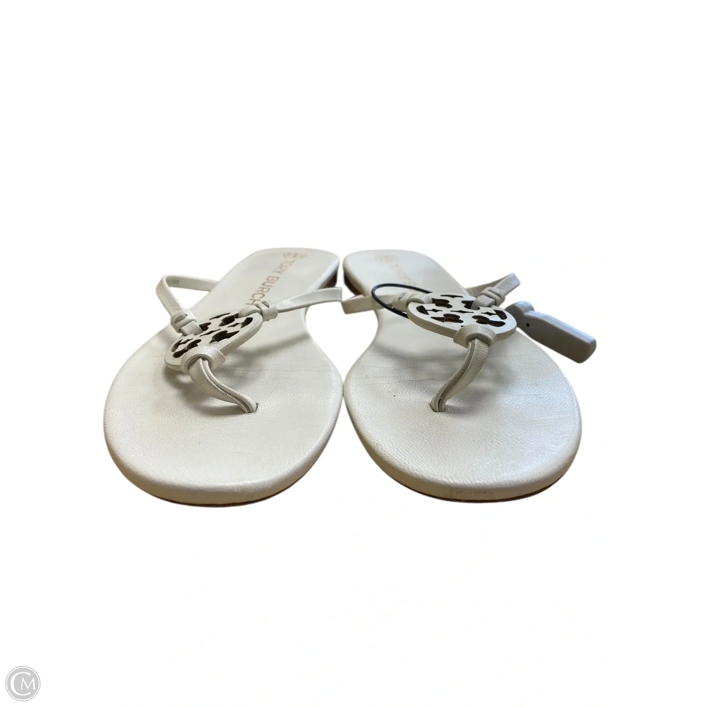 Sandals Designer By Tory Burch In White, Size: 8.5