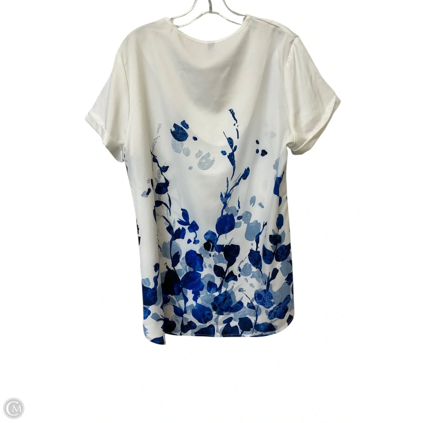Top Short Sleeve By Cmf In Floral Print, Size: 2x