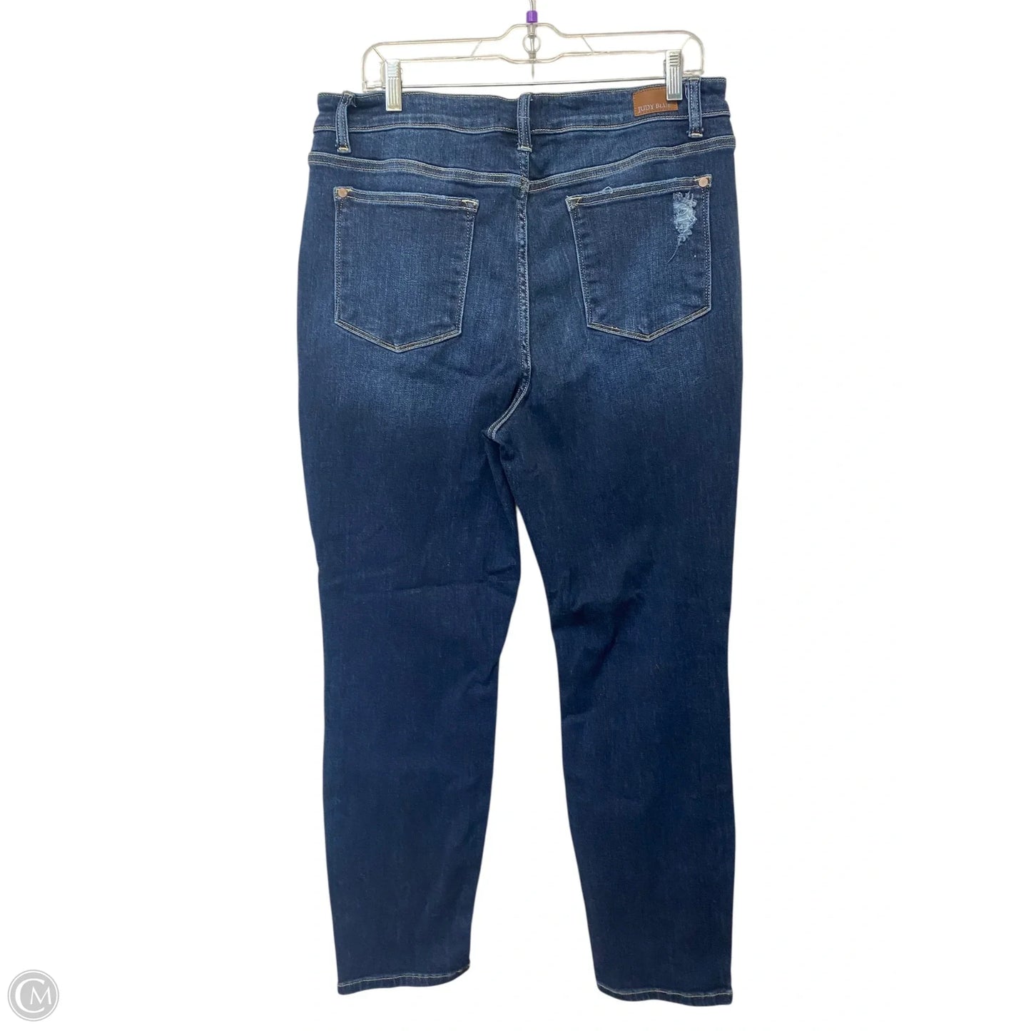 Jeans Boyfriend By Judy Blue In Blue Denim, Size: 12