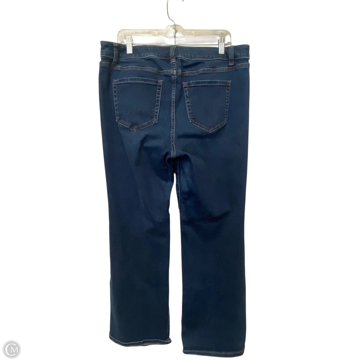 Jeans Wide Leg By Lane Bryant In Blue Denim, Size: 16