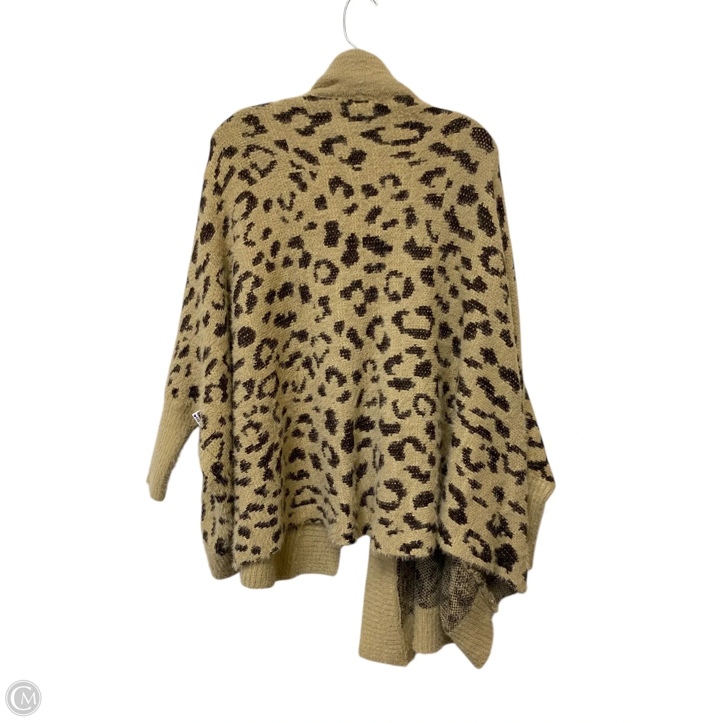 Cardigan By Easel In Animal Print, Size: M