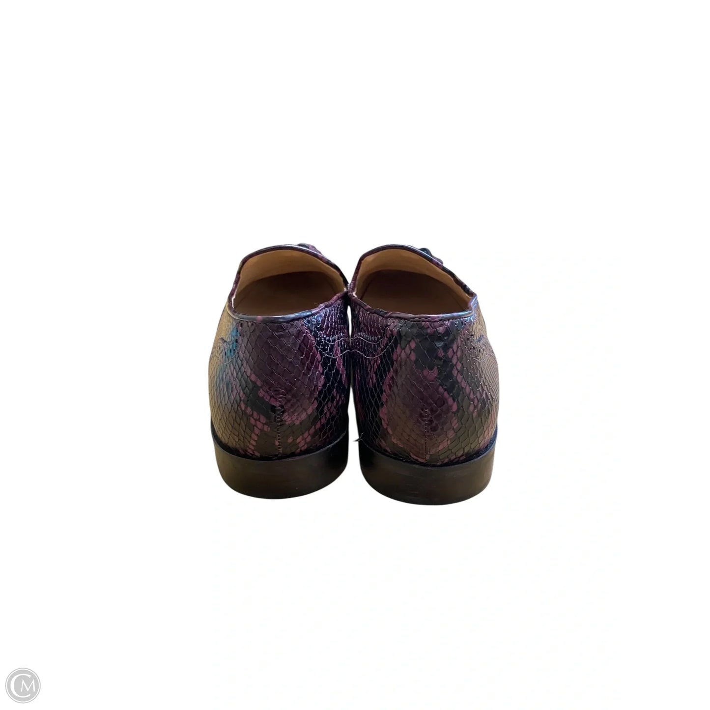Shoes Flats By Talbots In Snakeskin Print, Size: 10