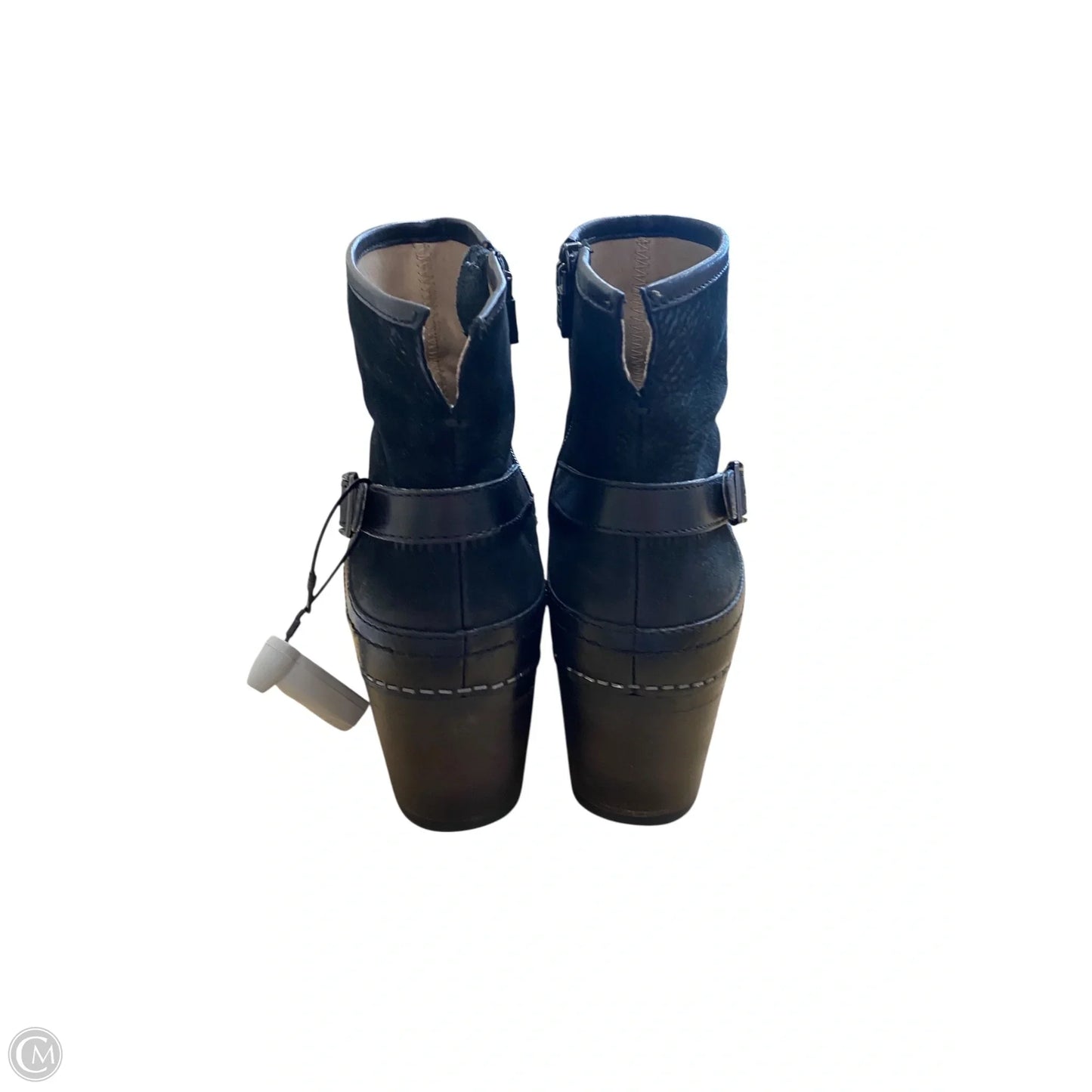 Boots Ankle Heels By Dansko In Black, Size: 8