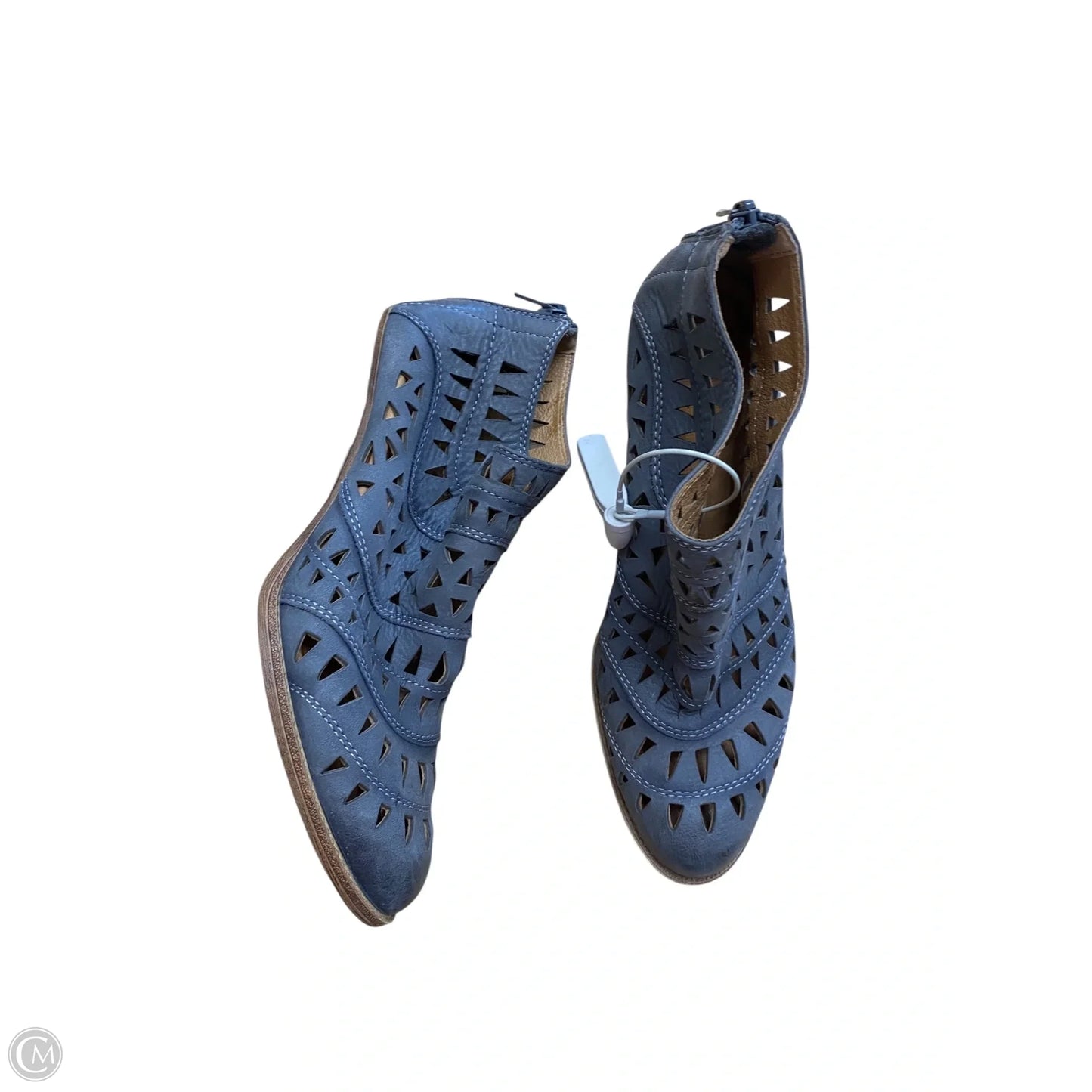 Shoes Heels Block By Sofft In Grey, Size: 8