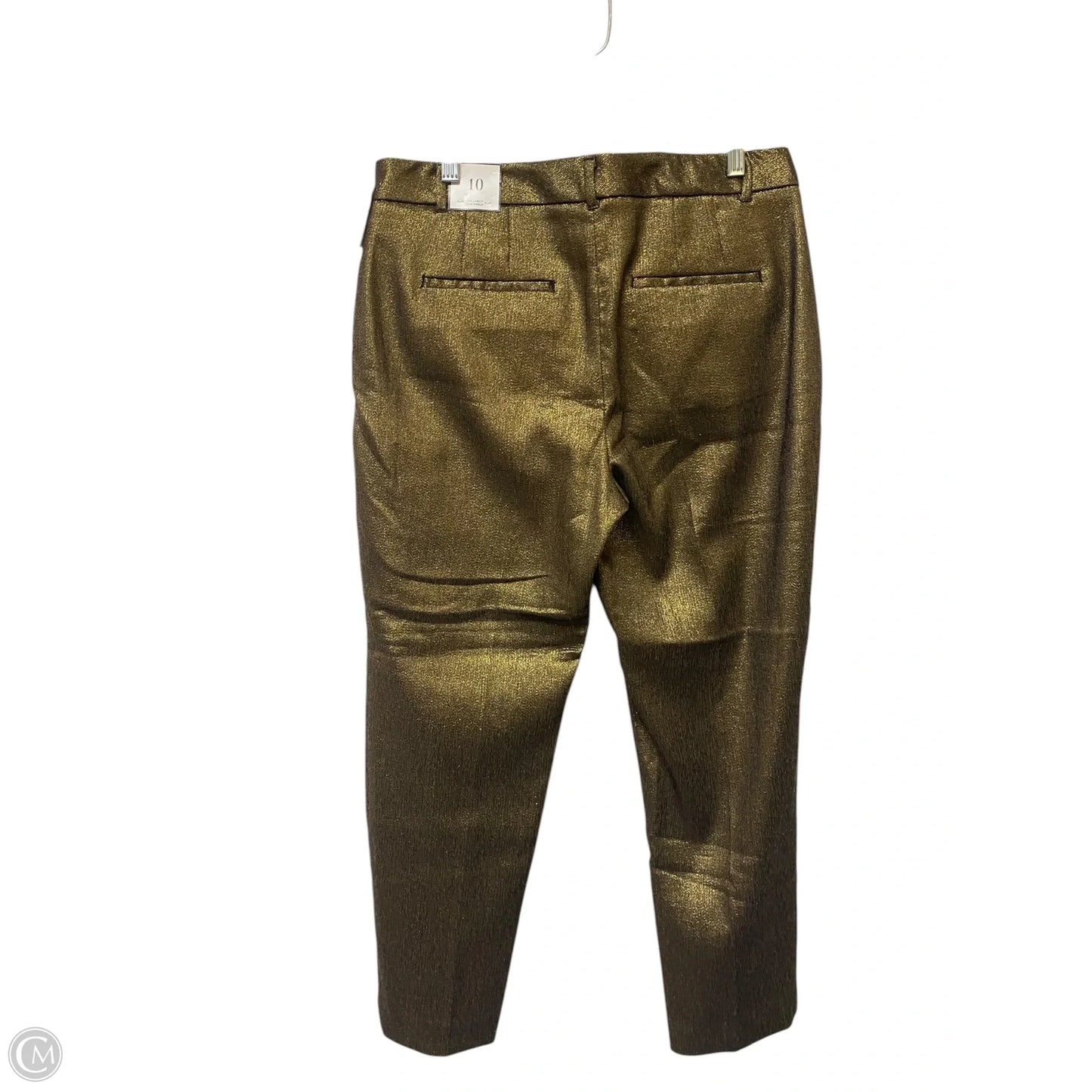 Pants Dress By White House Black Market In Gold, Size: 10