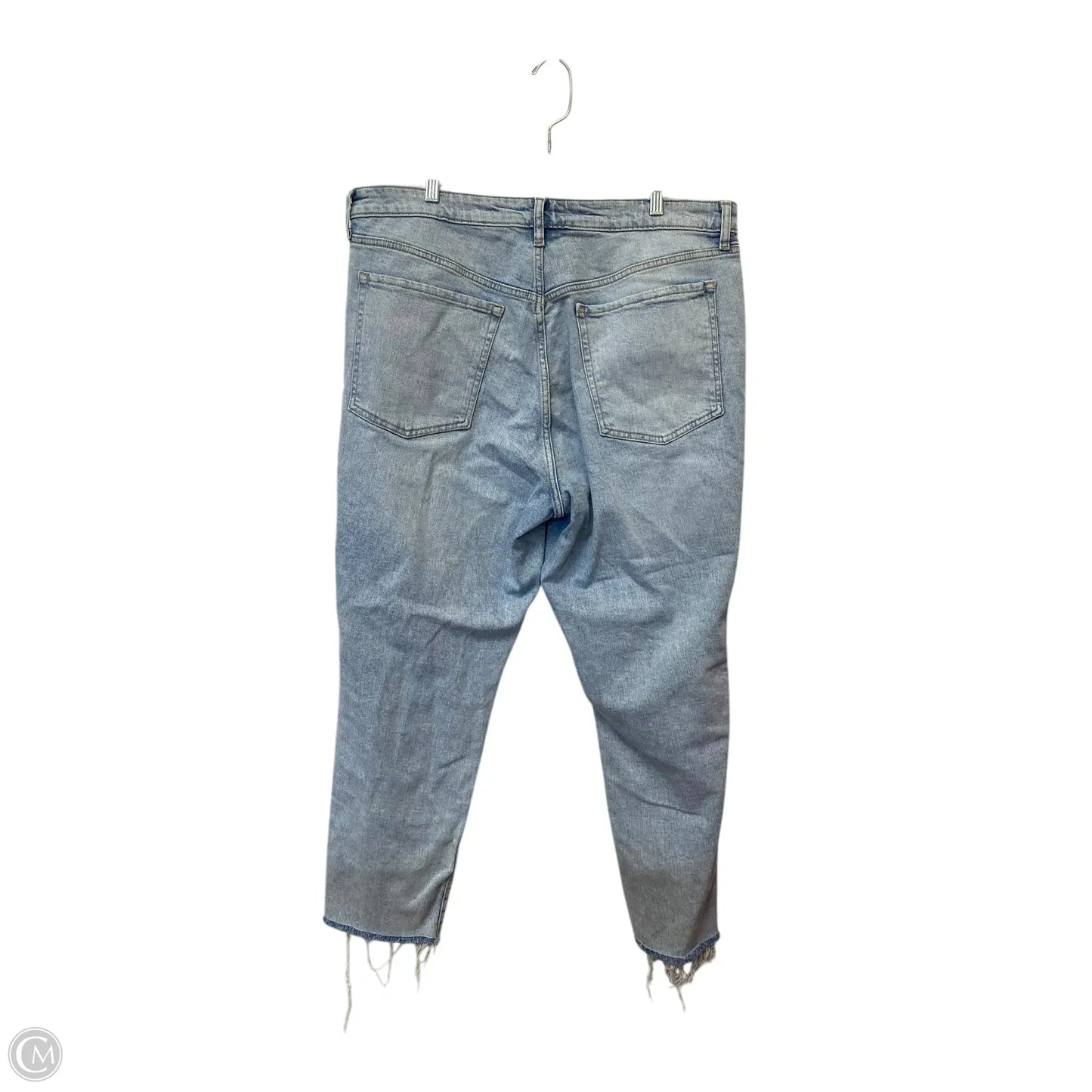 Jeans Straight By Old Navy In Blue Denim, Size: 18