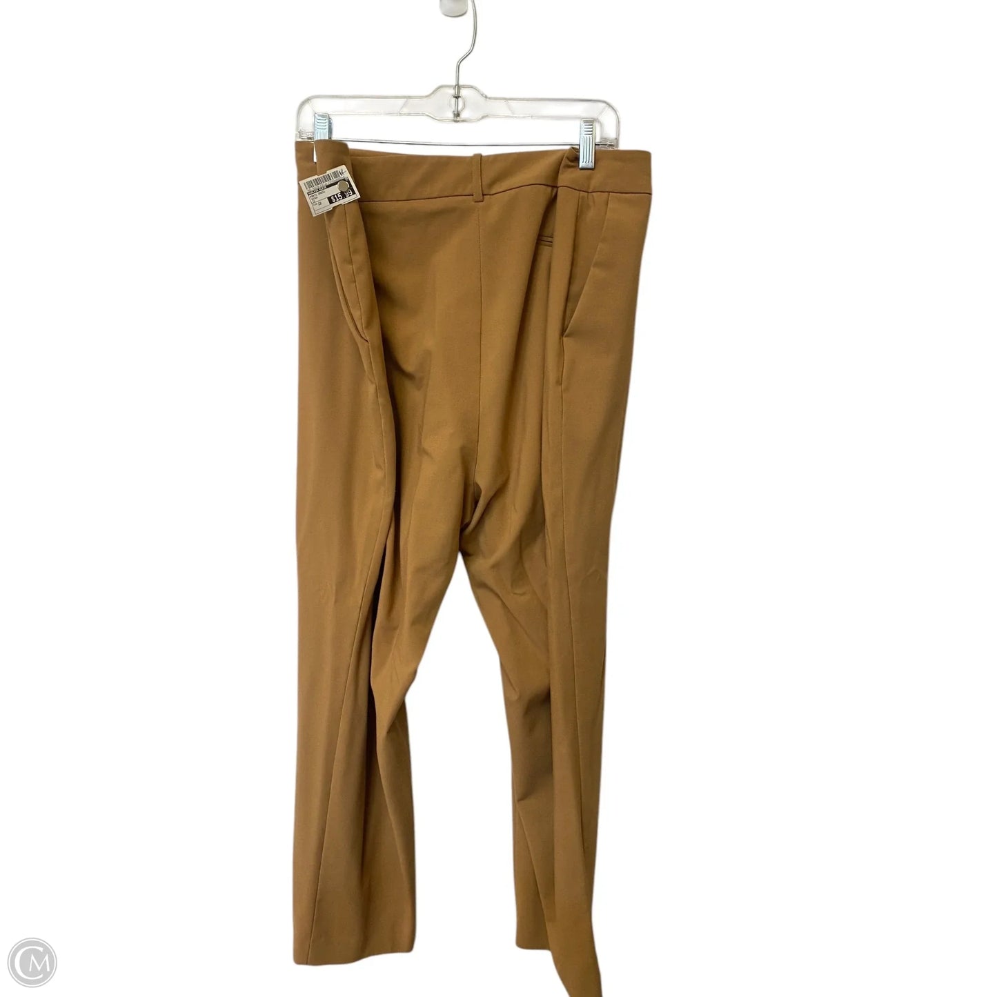 Pants Dress By Calvin Klein In Brown, Size: 22