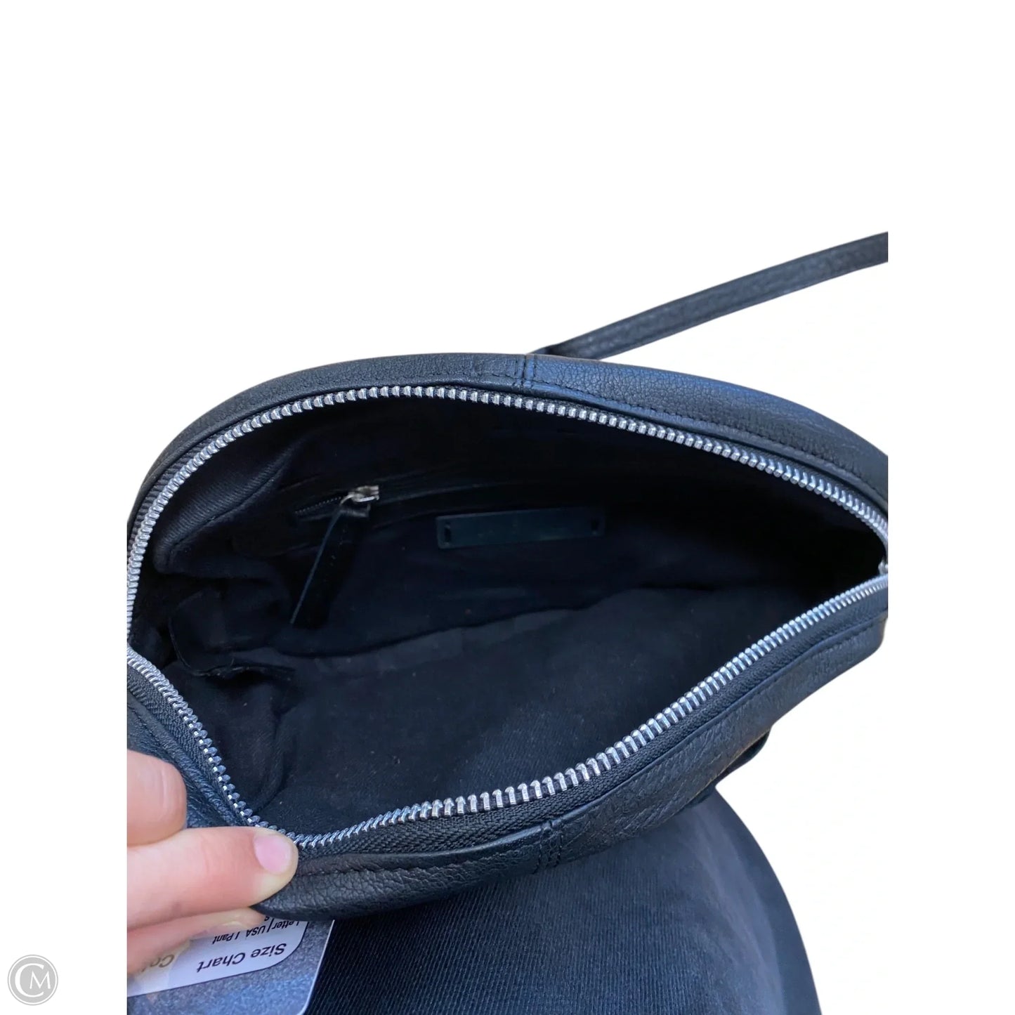 Crossbody Leather By Clothes Mentor, Size: Small