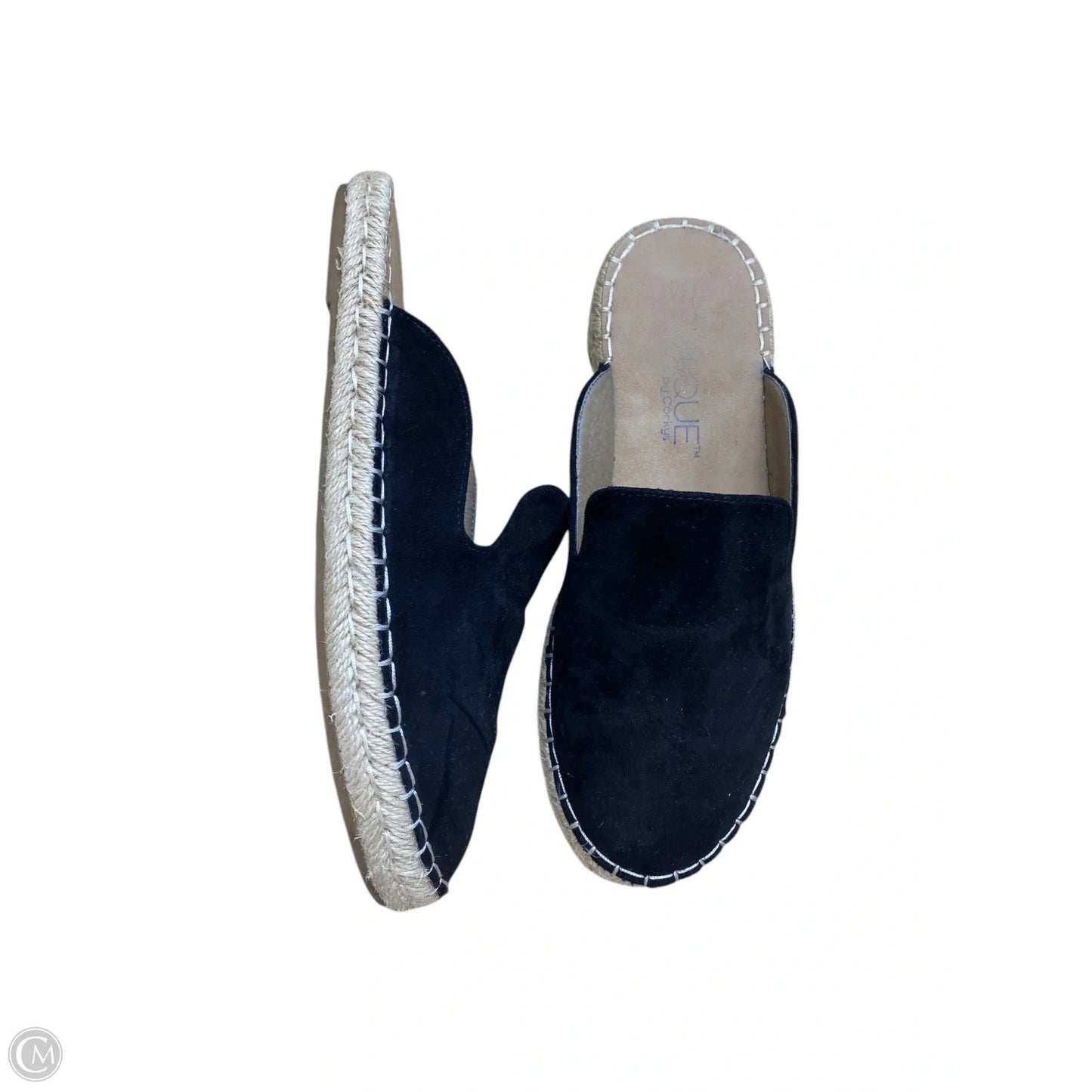 Shoes Flats By Clothes Mentor In Black & Brown, Size: 7