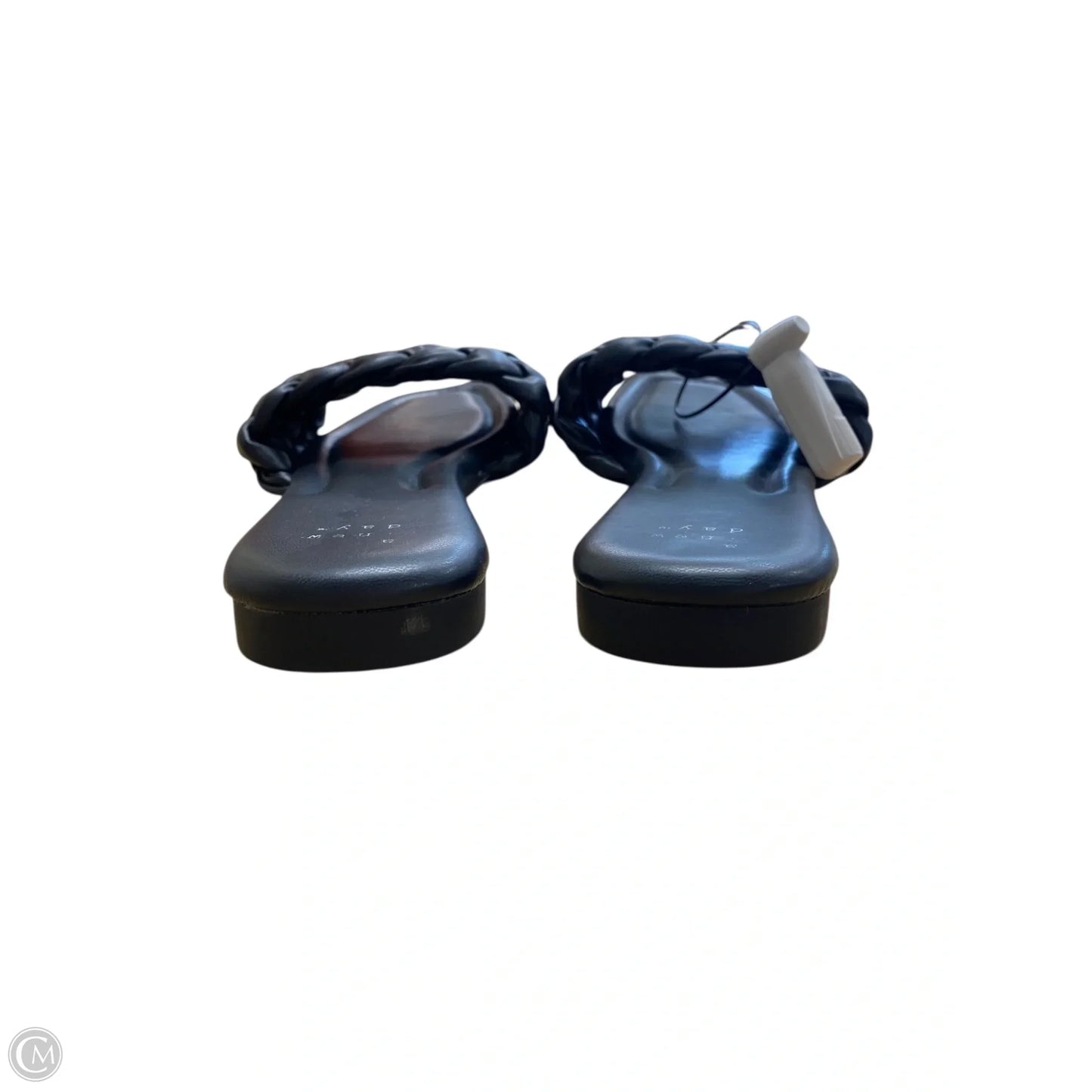 Sandals Flats By A New Day In Black, Size: 8.5