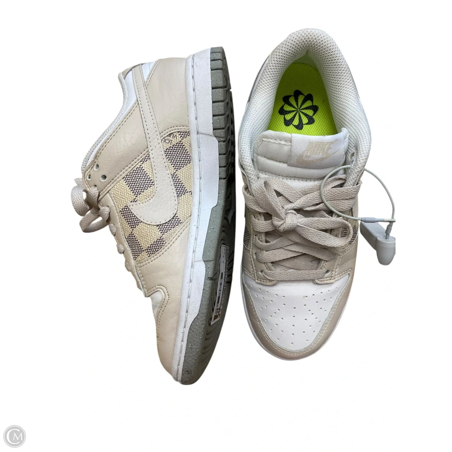 Shoes Athletic By Nike In Cream, Size: 6.5
