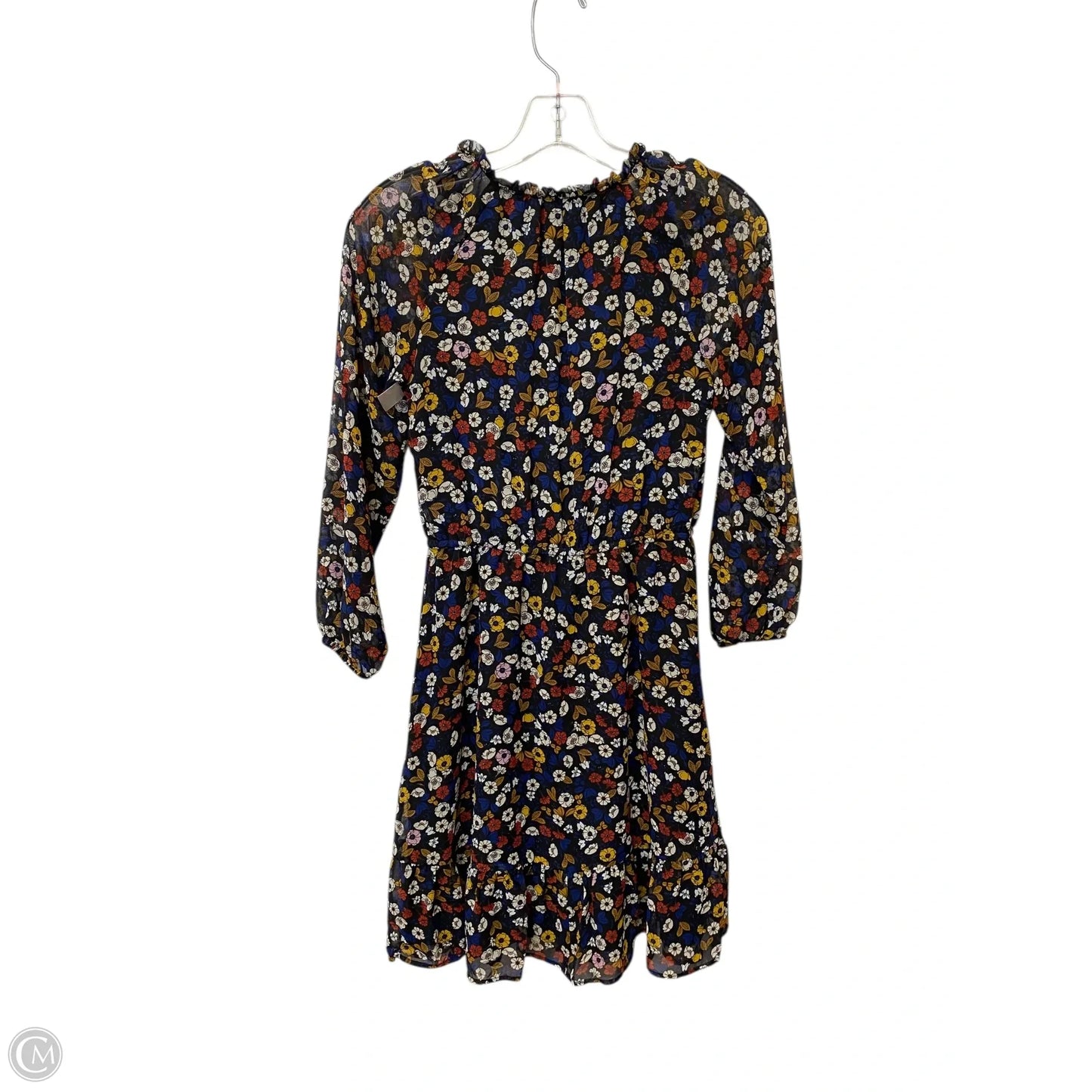 Dress Casual Short By Ann Taylor In Floral Print, Size: Xxsp