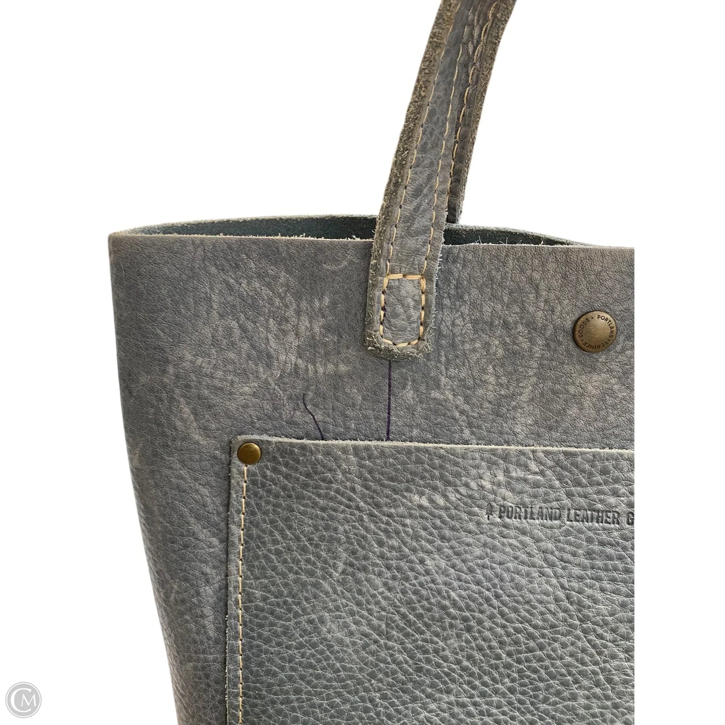 Handbag Leather By Cma, Size: Small