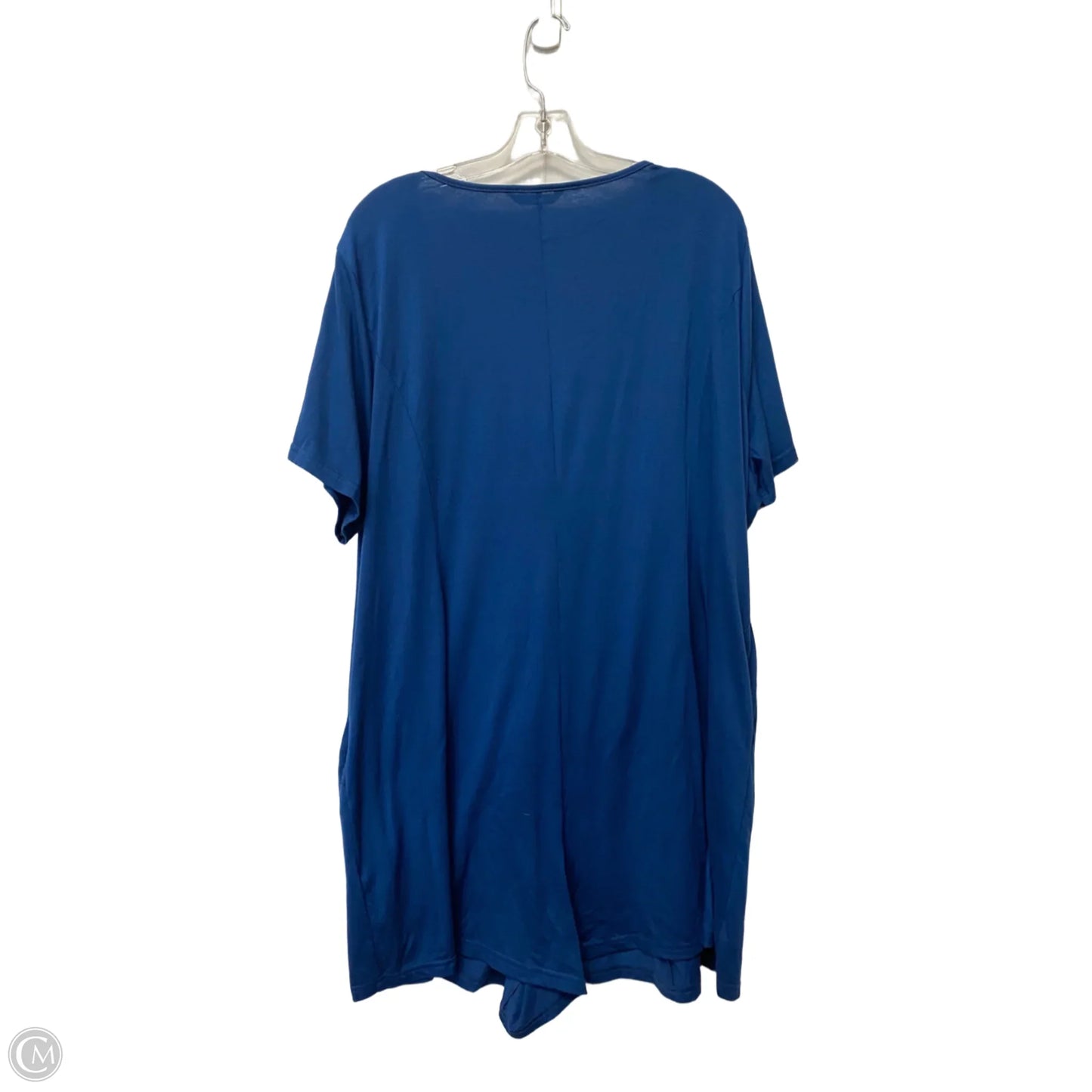 Romper By Cmf In Blue, Size: 3x