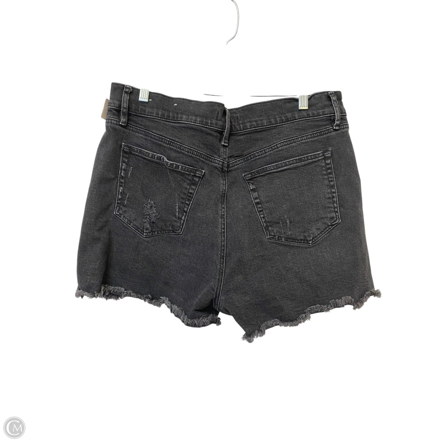 Shorts By Loft In Black Denim, Size: 14