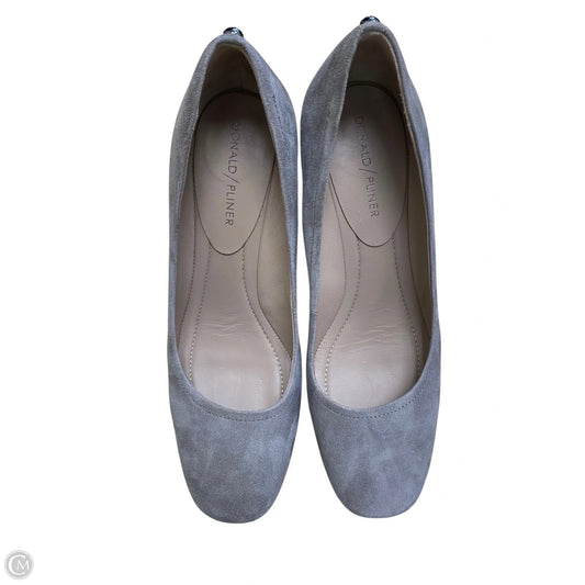 Shoes Heels Block By Donald Pliner In Grey, Size: 9