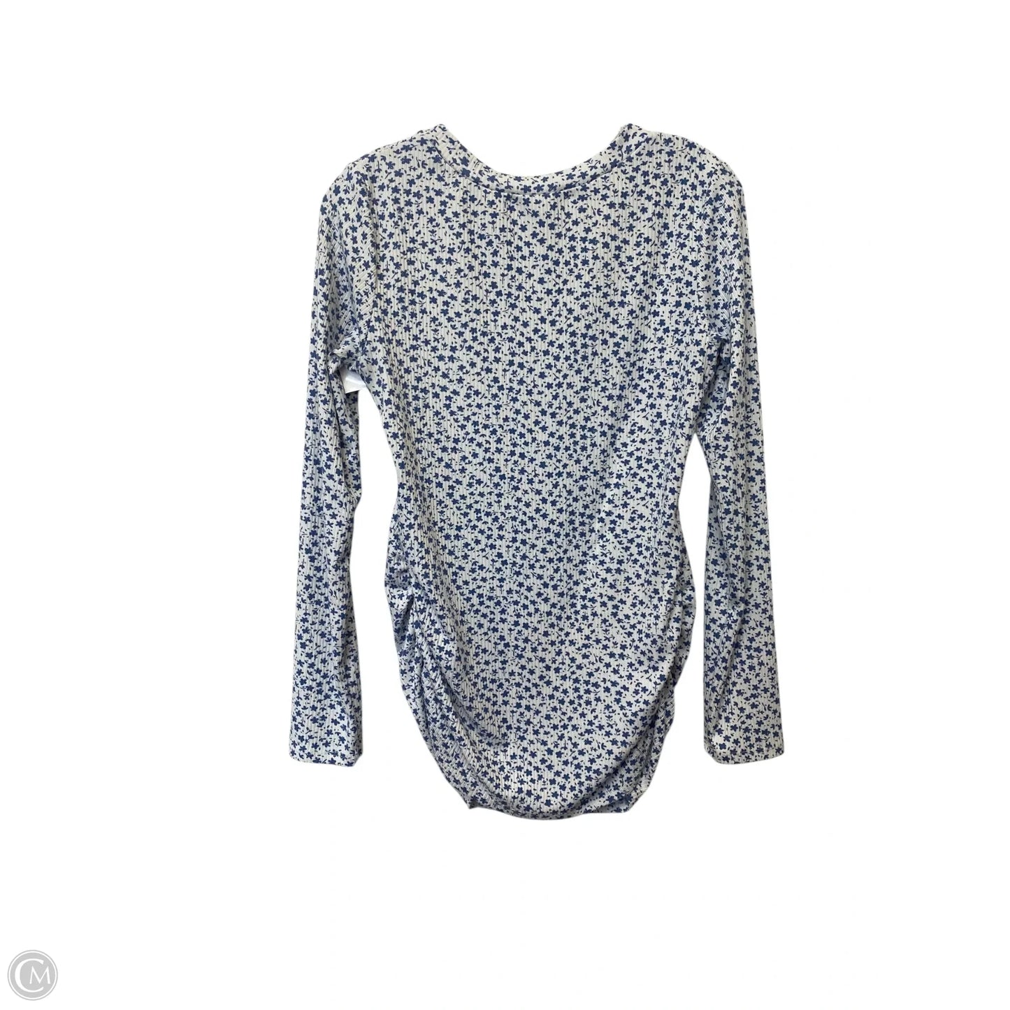Top Long Sleeve By Clothes Mentor In Floral Print, Size: M