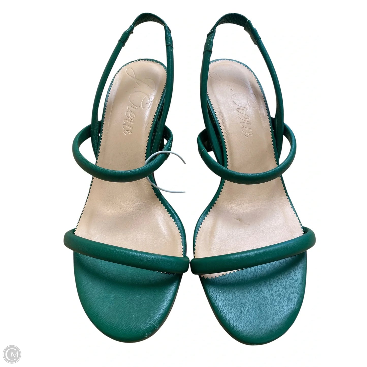 Shoes Heels Block By J. Crew In Green, Size: 9