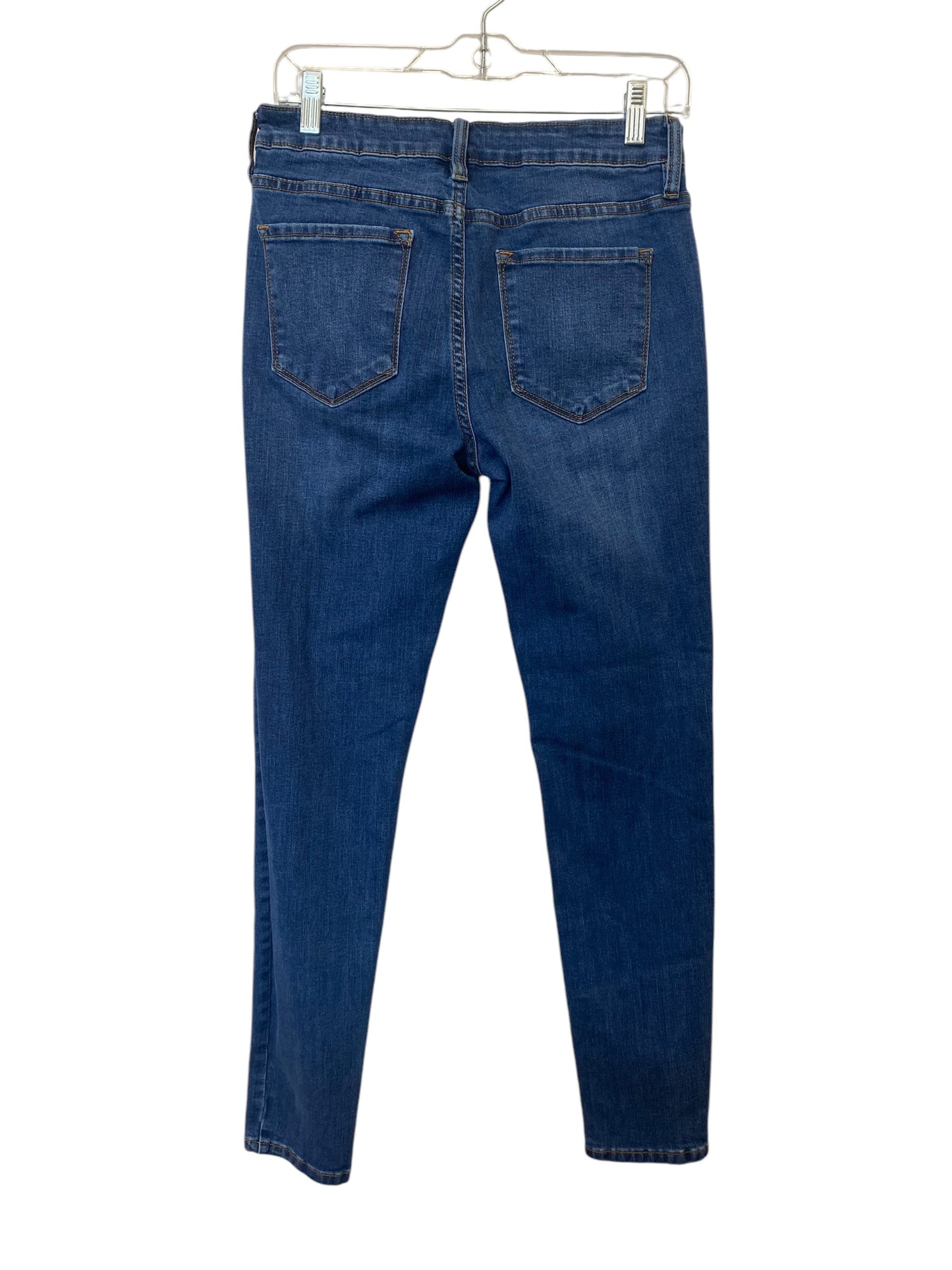 Jeans Skinny By Kancan In Blue Denim, Size: 28