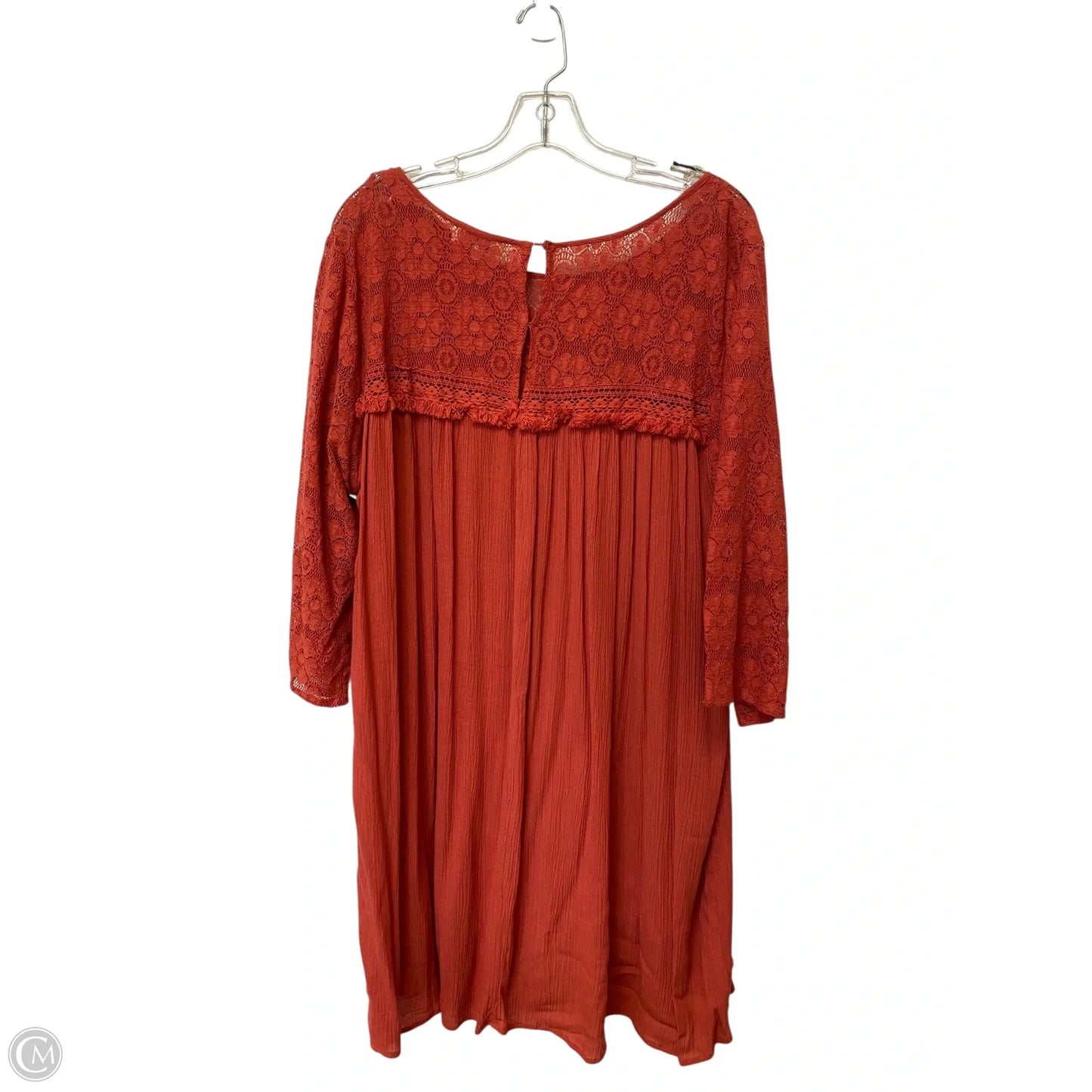 Dress Casual Midi By Umgee In Red, Size: Xl