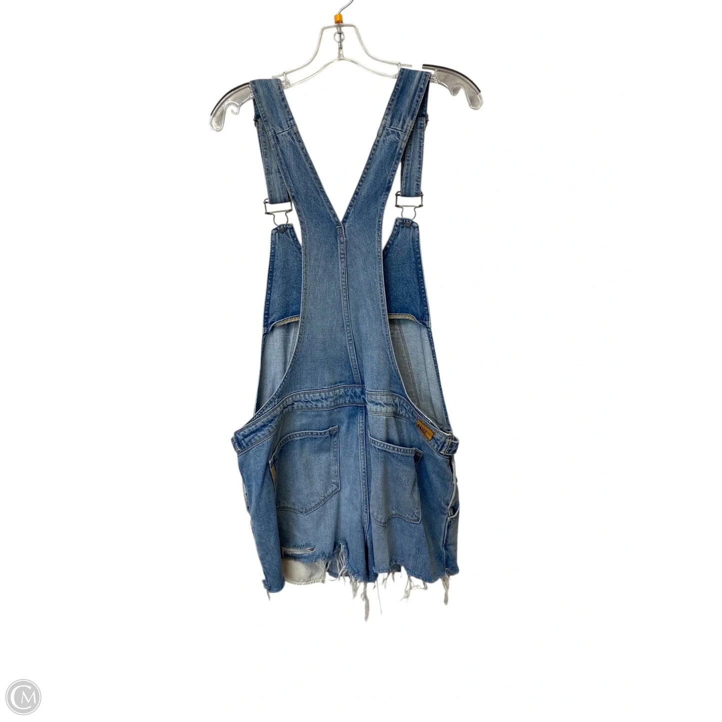 Shortalls By Paige In Blue Denim, Size: L