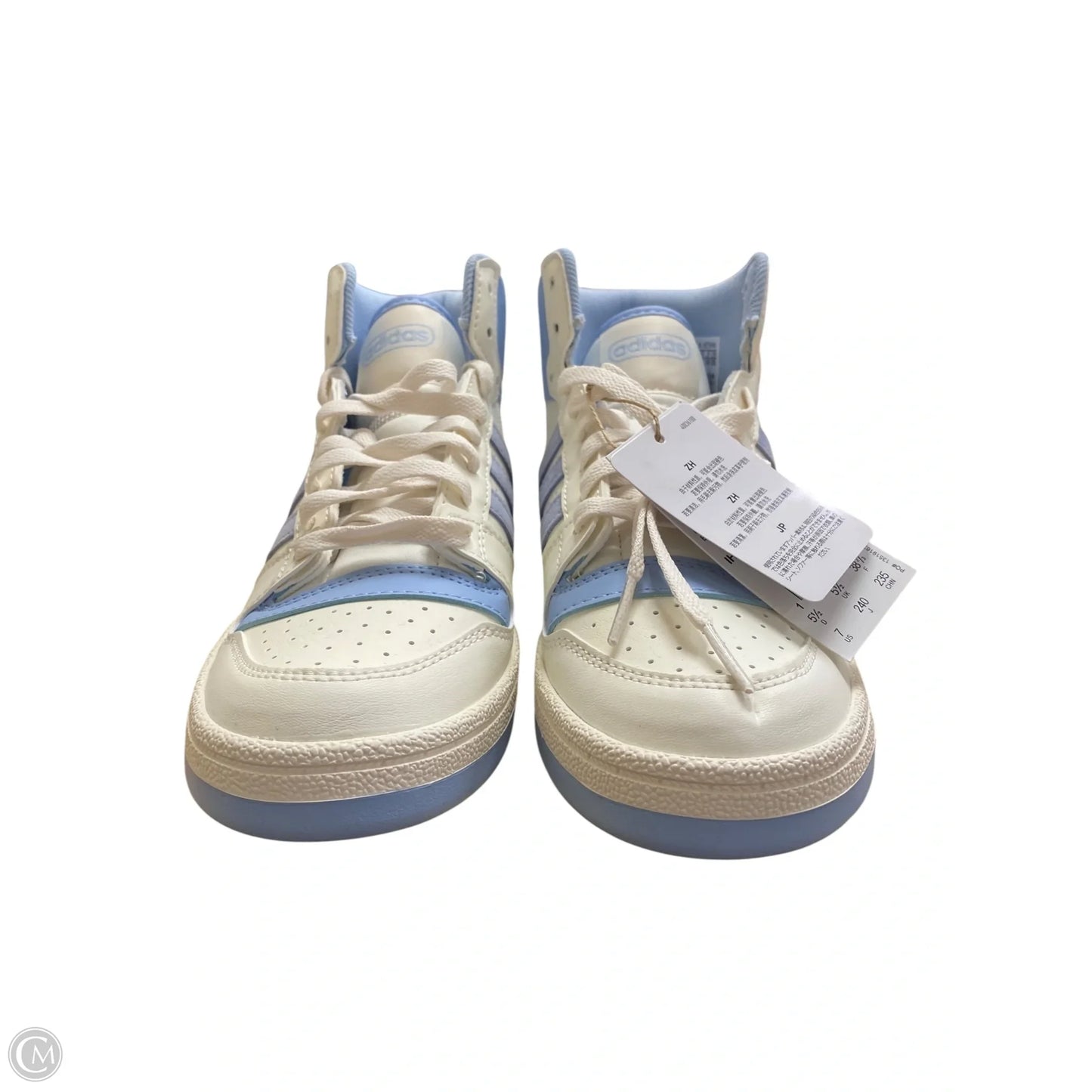 Shoes Sneakers By Adidas In Blue & White, Size: 7