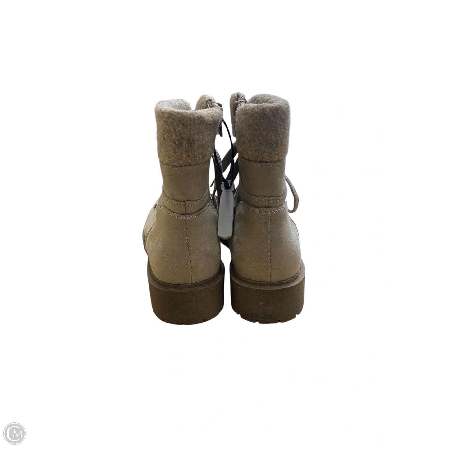 Boots Combat By Crown Vintage In Tan, Size: 7.5